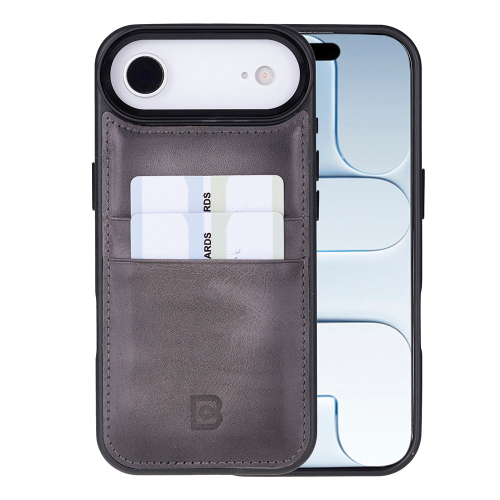 Flex iPhone 17 Air Leather Case (Card Holder, Bouletta)