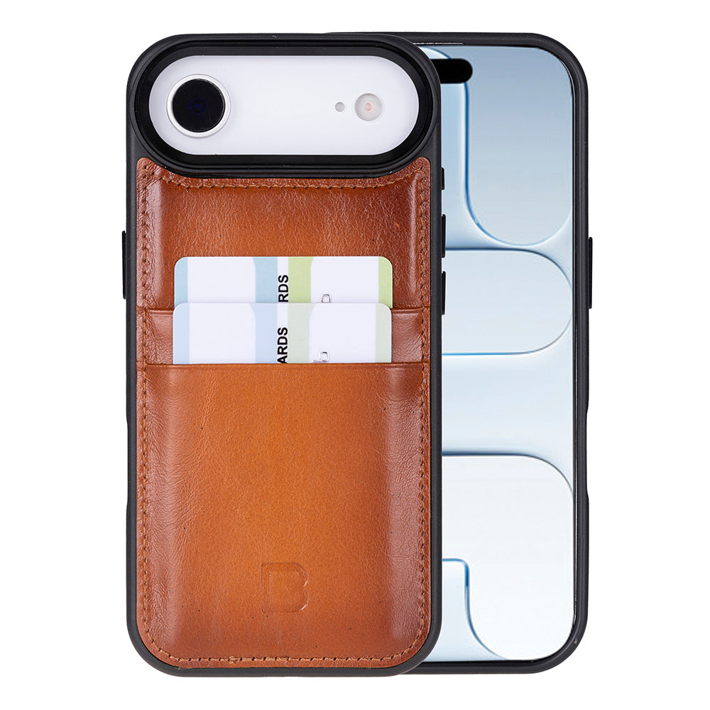 Flex iPhone 17 Air Leather Case (Card Holder, Bouletta)