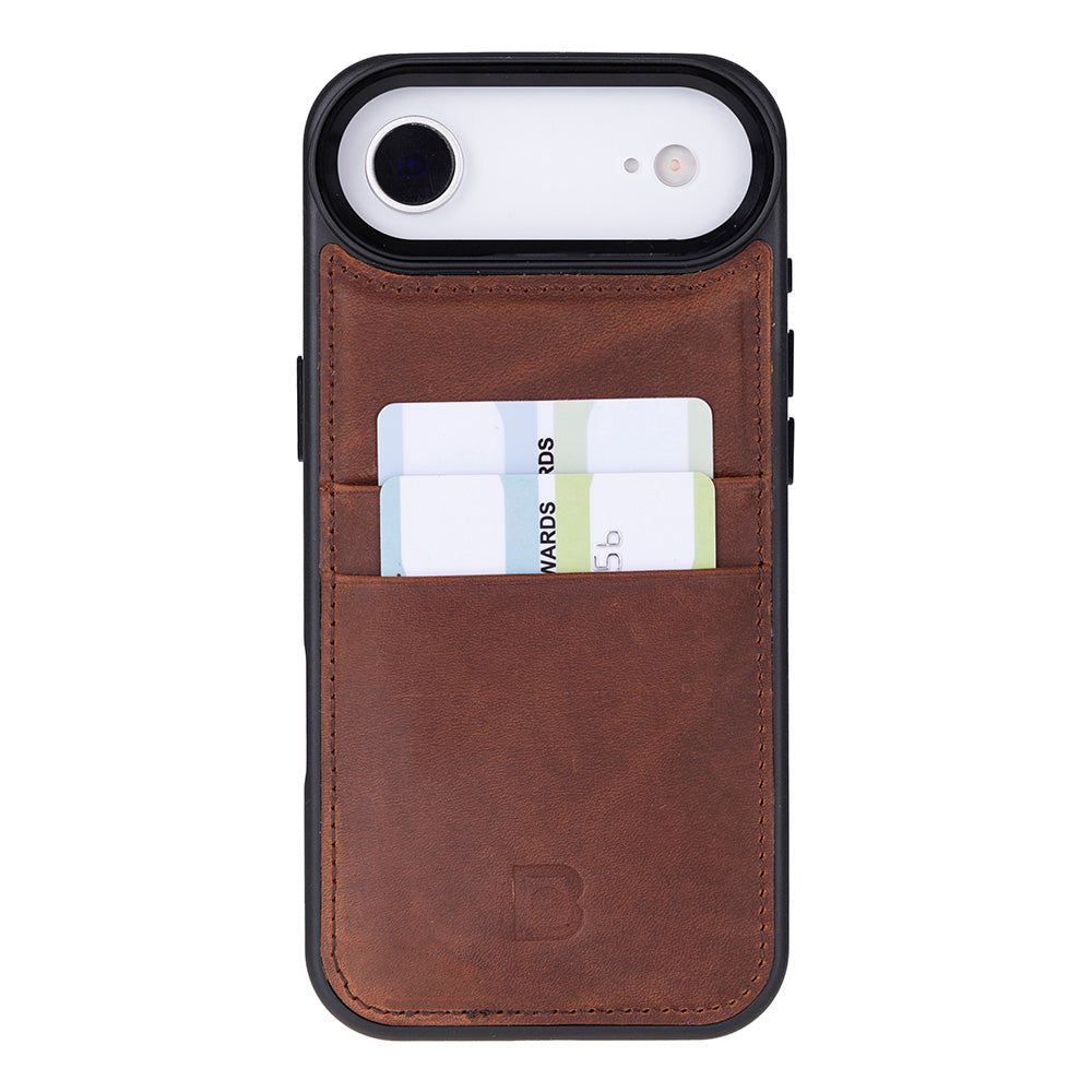 Flex iPhone 17 Air Leather Case (Card Holder, Bouletta)