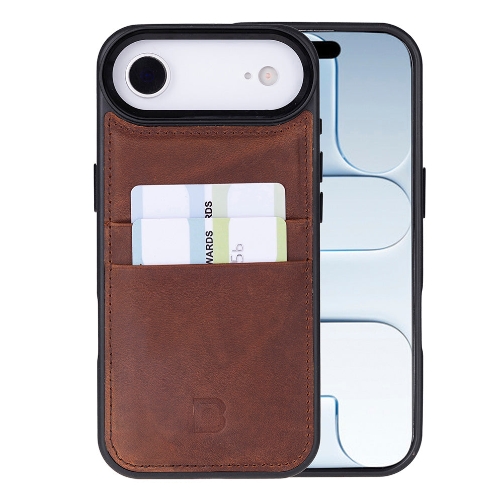 Flex iPhone 17 Air Leather Case (Card Holder, Bouletta)