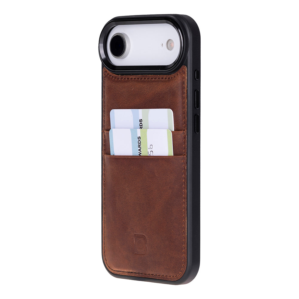 Flex iPhone 17 Air Leather Case (Card Holder, Bouletta)