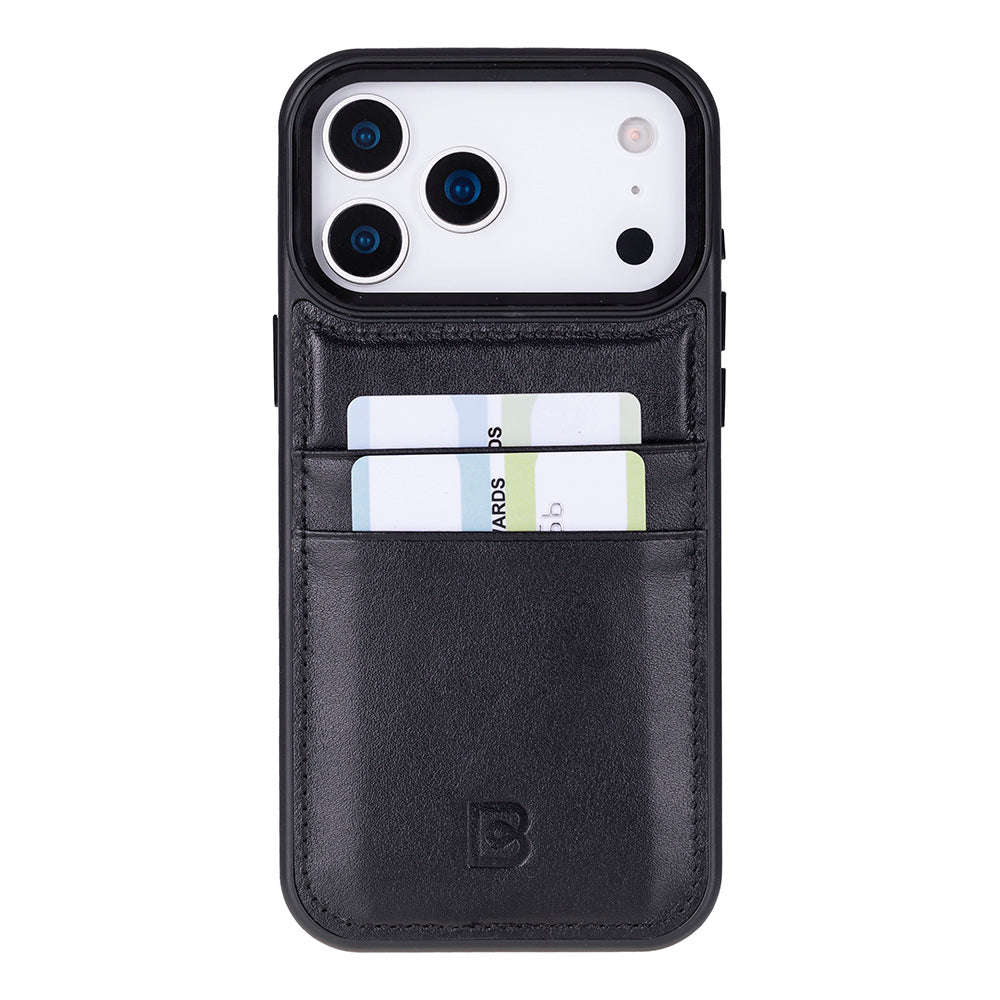 Flex iPhone 17 Pro Max Leather Case (Card Holder, Bouletta)