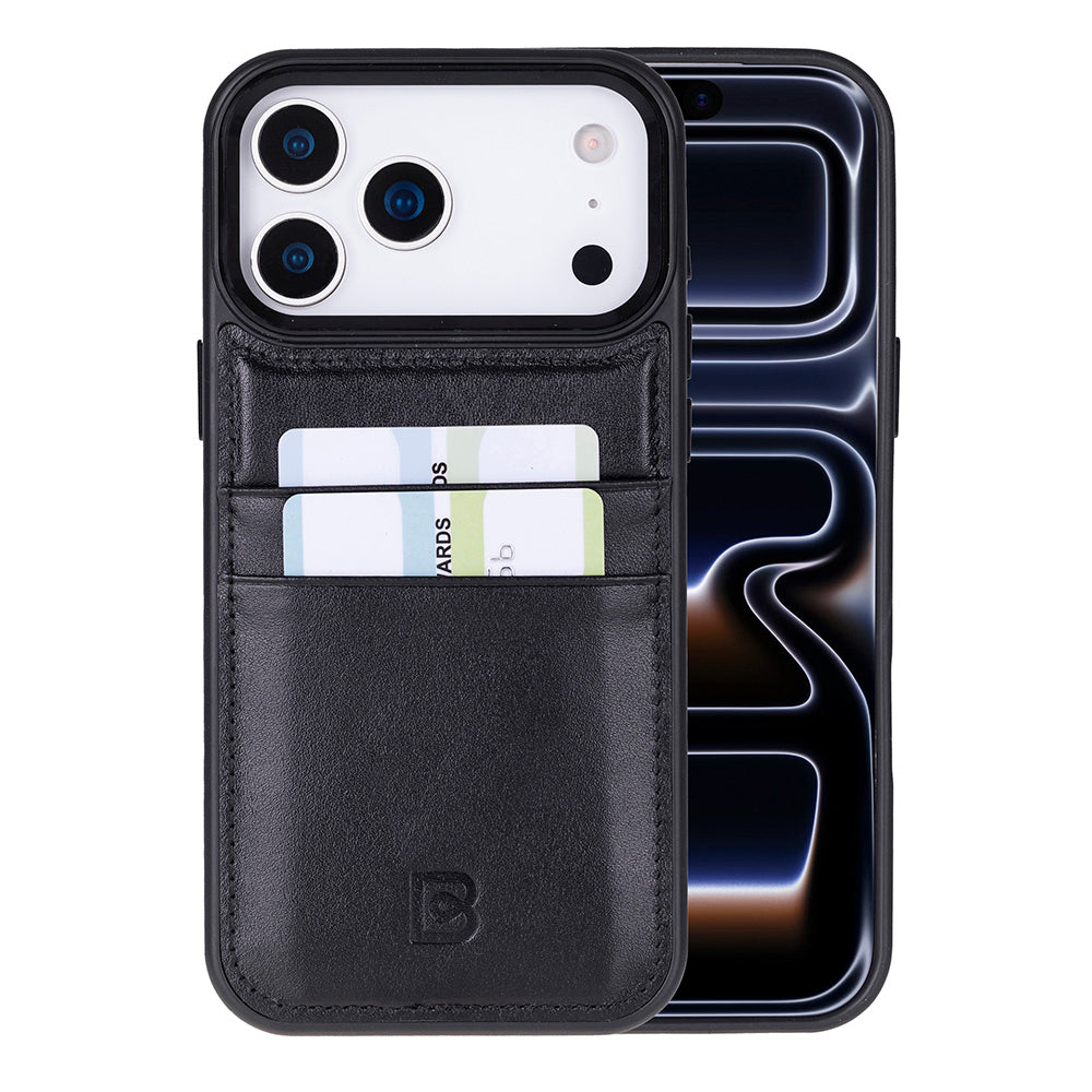 Flex iPhone 17 Pro Max Leather Case (Card Holder, Bouletta)