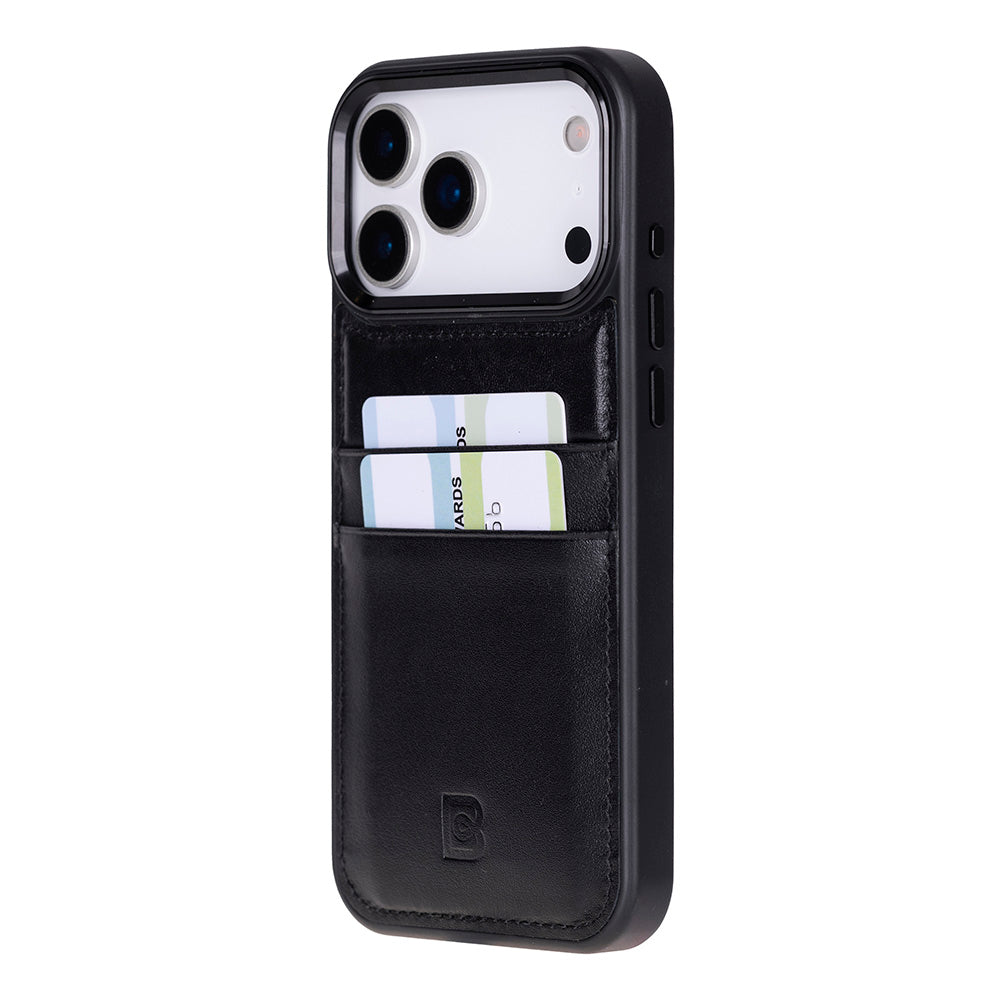 Flex iPhone 17 Pro Max Leather Case (Card Holder, Bouletta)