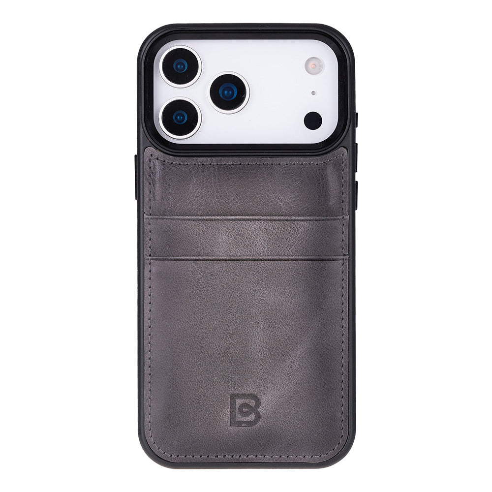 Flex iPhone 17 Pro Max Leather Case (Card Holder, Bouletta)