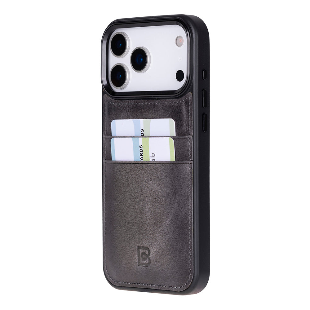Flex iPhone 17 Pro Max Leather Case (Card Holder, Bouletta)