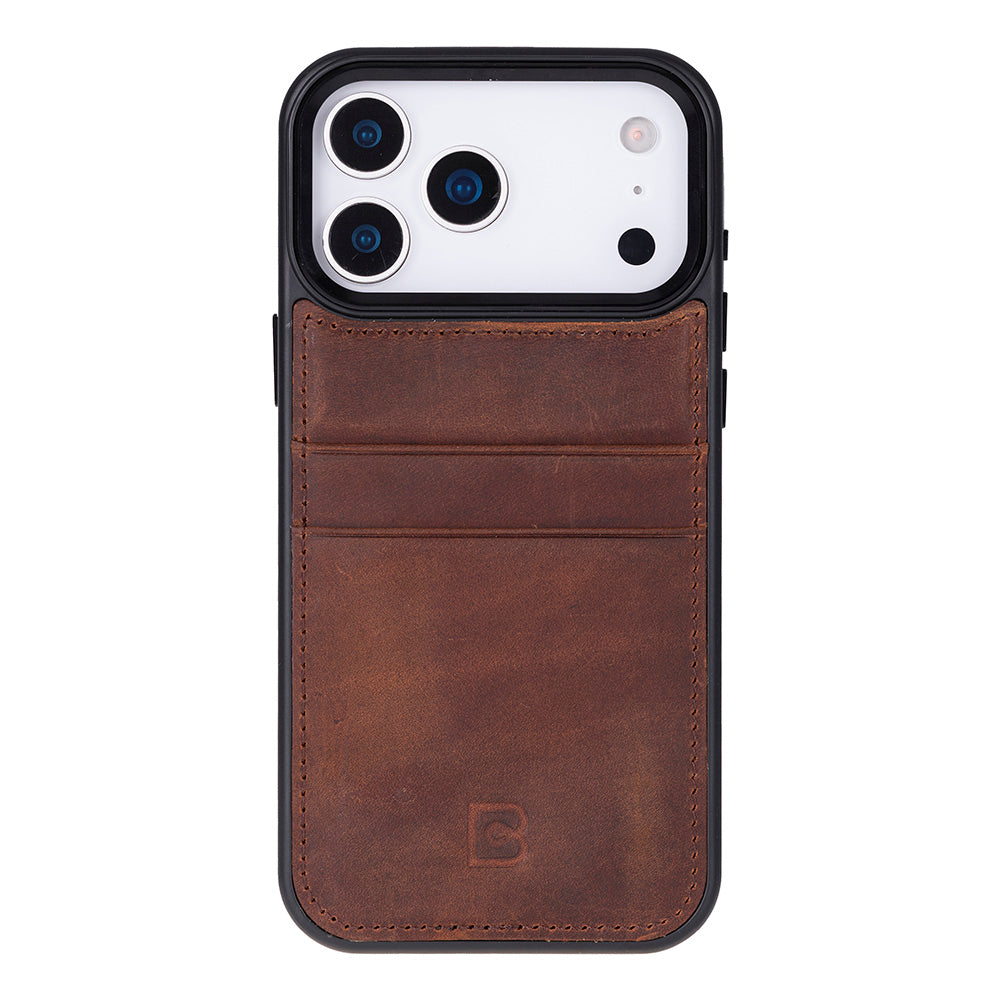 Flex iPhone 17 Pro Max Leather Case (Card Holder, Bouletta)