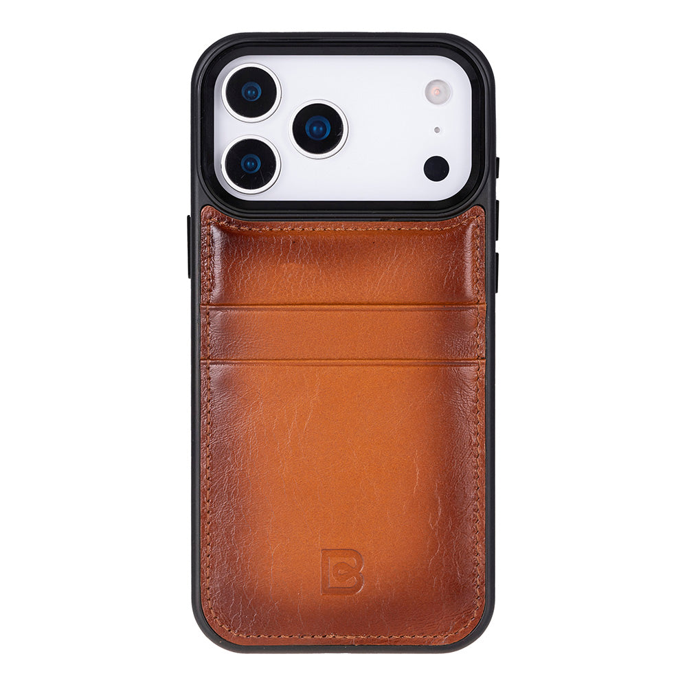 Flex iPhone 17 Pro Max Leather Case (Card Holder, Bouletta)