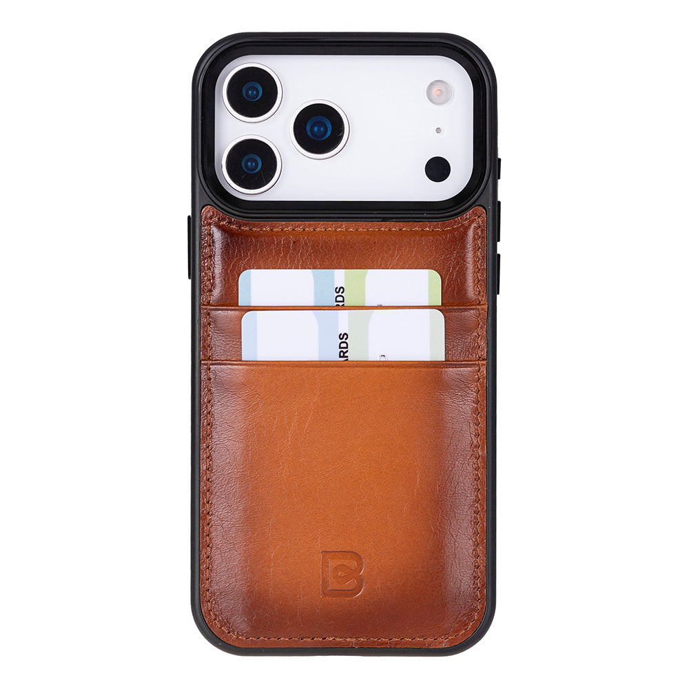 Flex iPhone 17 Pro Max Leather Case (Card Holder, Bouletta)