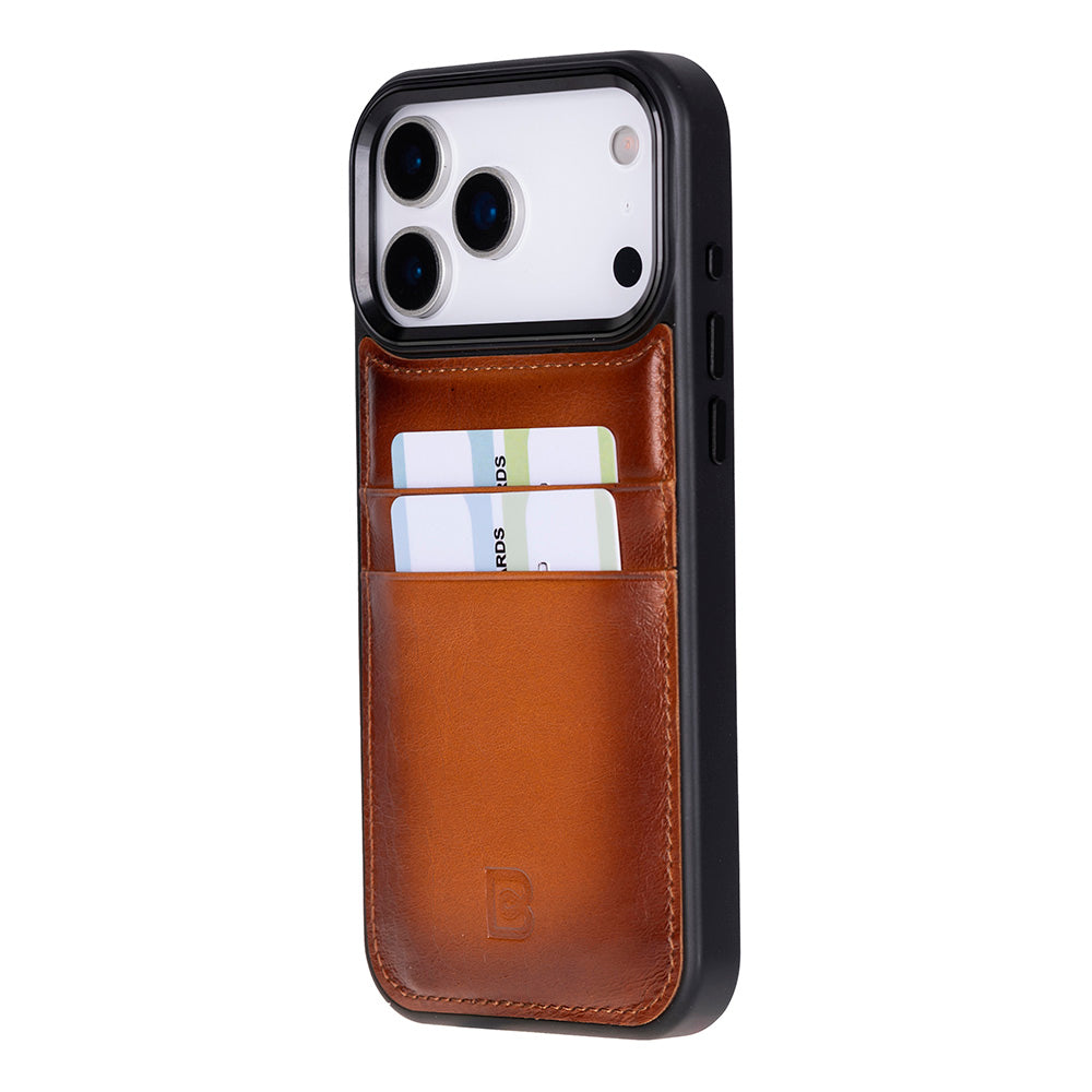 Flex iPhone 17 Pro Max Leather Case (Card Holder, Bouletta)