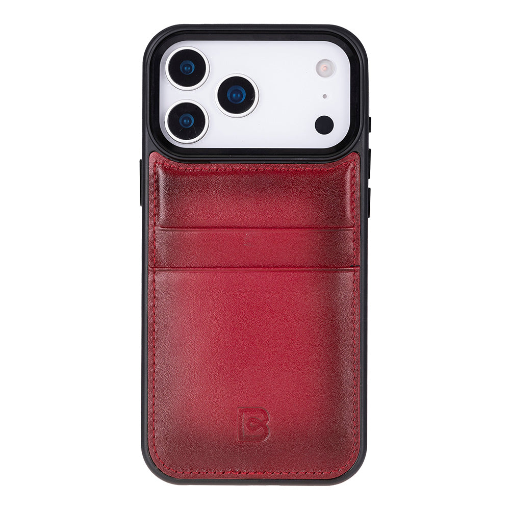 Flex iPhone 17 Pro Max Leather Case (Card Holder, Bouletta)