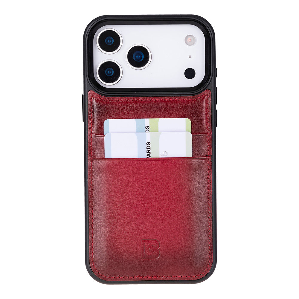Flex iPhone 17 Pro Max Leather Case (Card Holder, Bouletta)