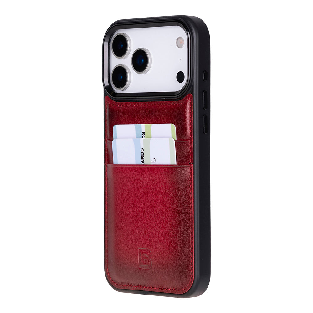 Flex iPhone 17 Pro Max Leather Case (Card Holder, Bouletta)