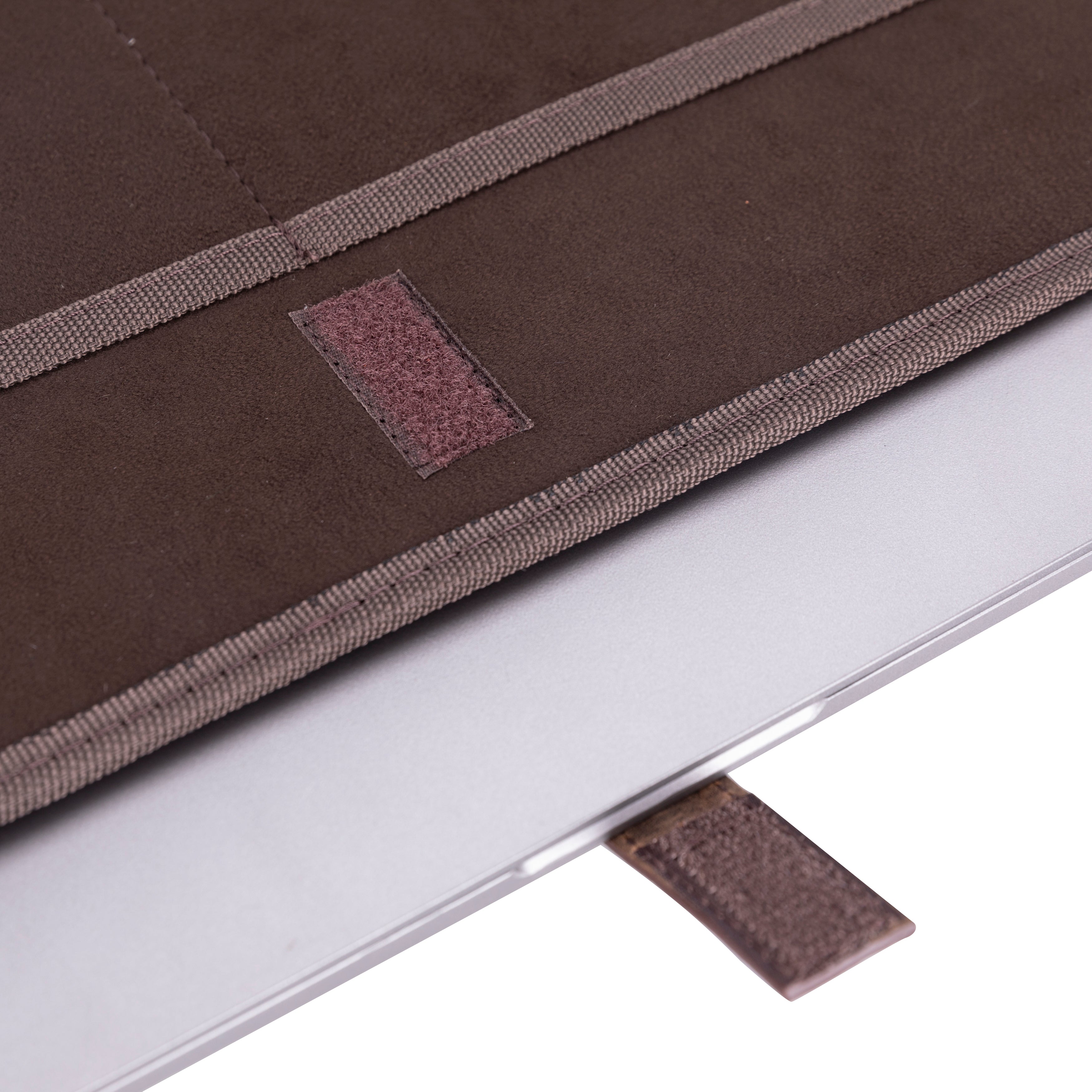 Luxentra Genuine Leather Business Briefcase / Laptop Case 16"