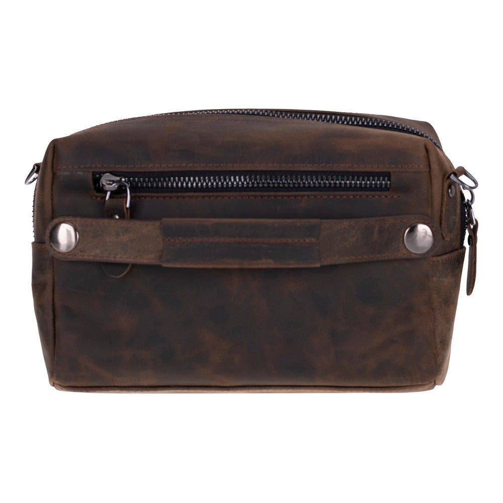 Tiger Genuine Leather Dopp Kit