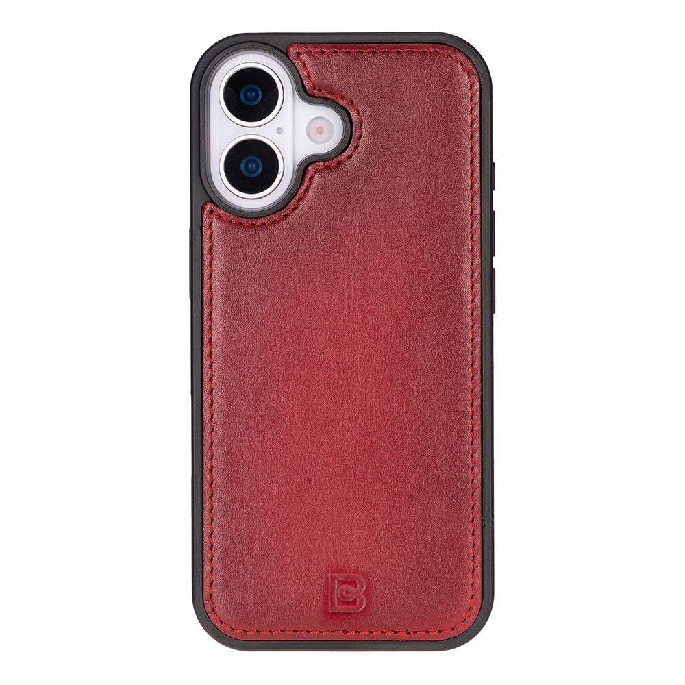 Magic iPhone 17 Detachable Genuine Leather Wallet Case
