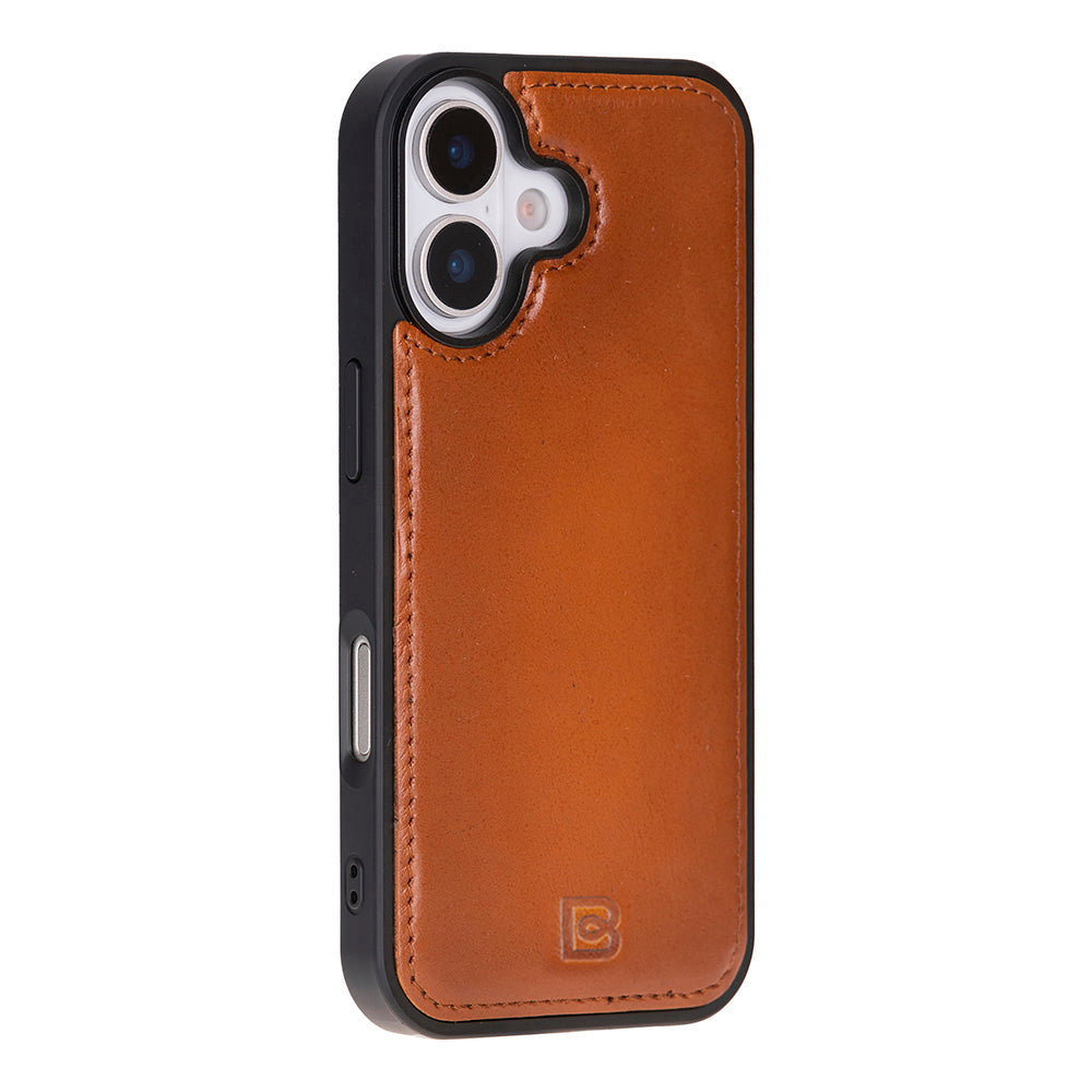 Magic iPhone 17 Detachable Genuine Leather Wallet Case