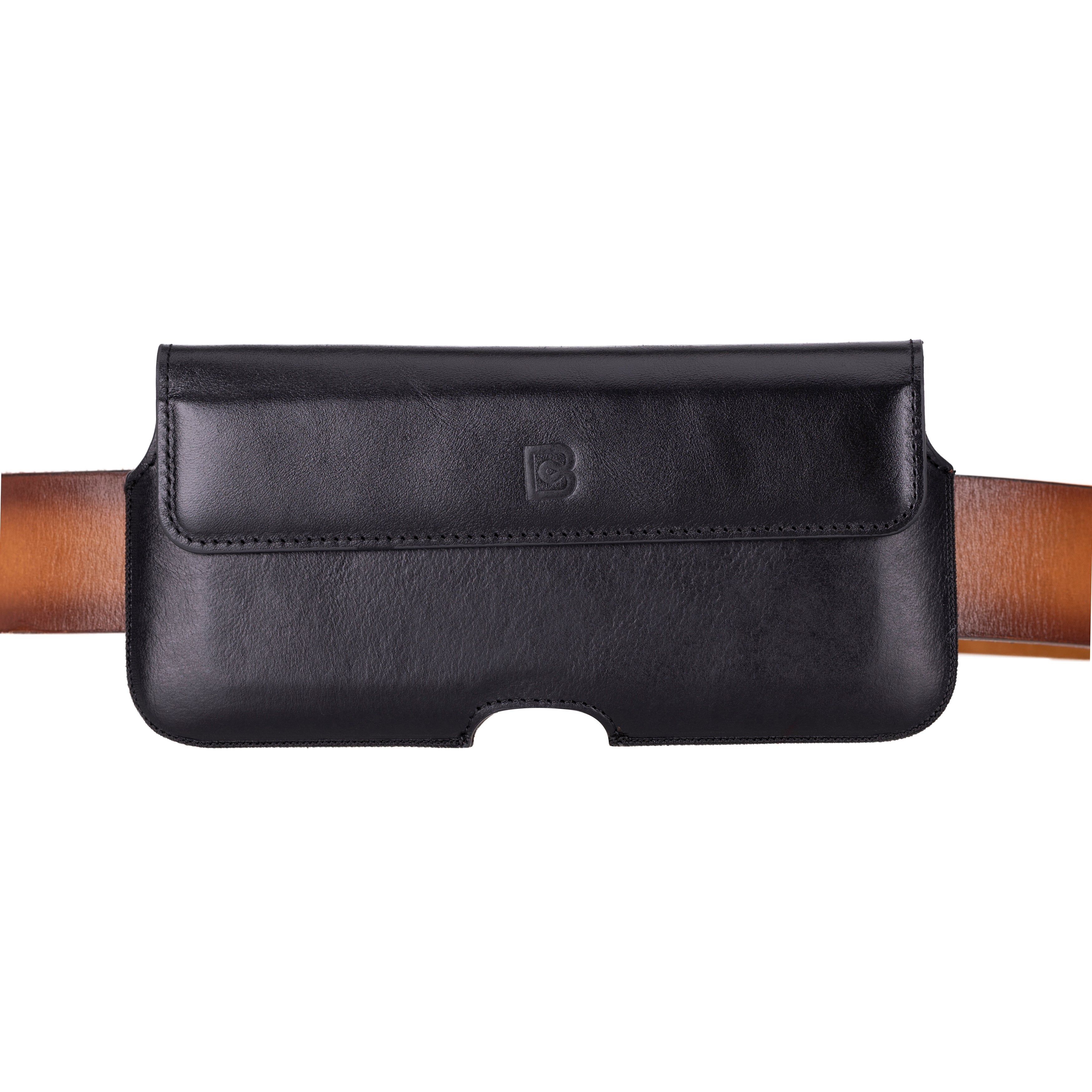 Aslant Belt iPhone 16 Pro Hakiki Deri Kılıf