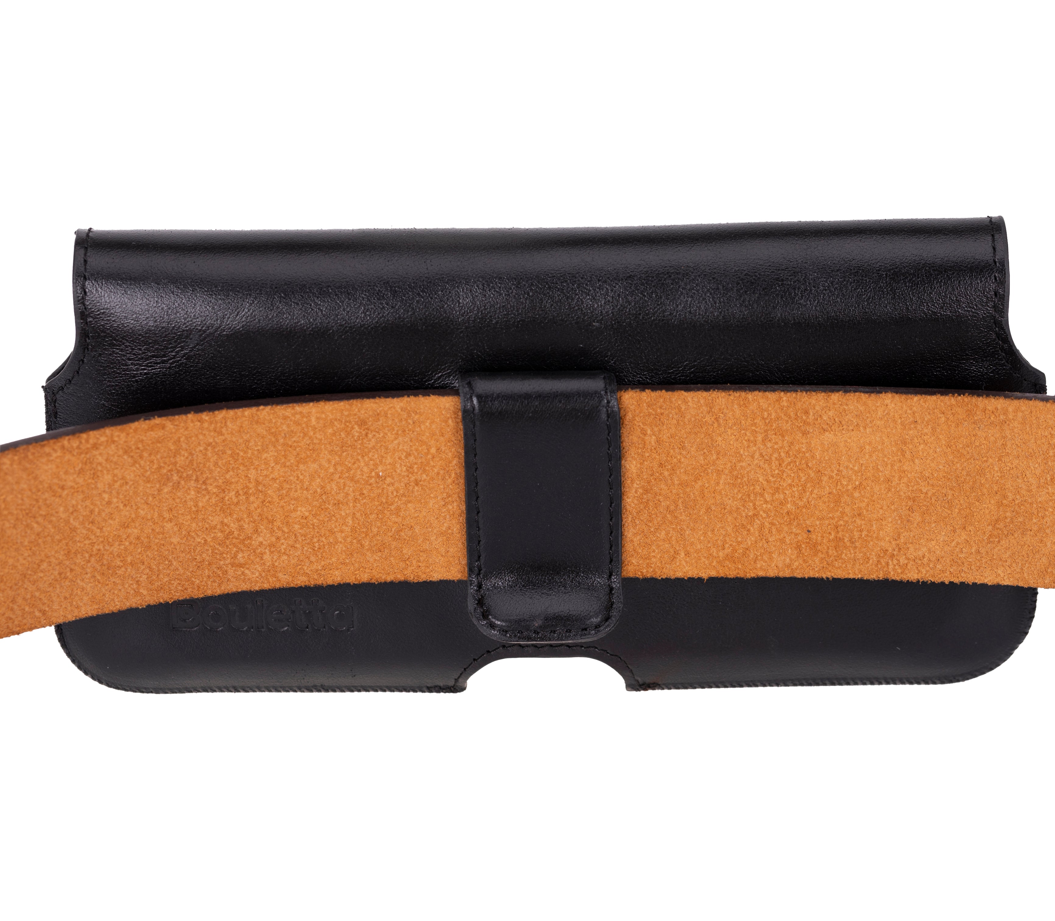 Aslant Belt iPhone 16 Pro Hakiki Deri Kılıf