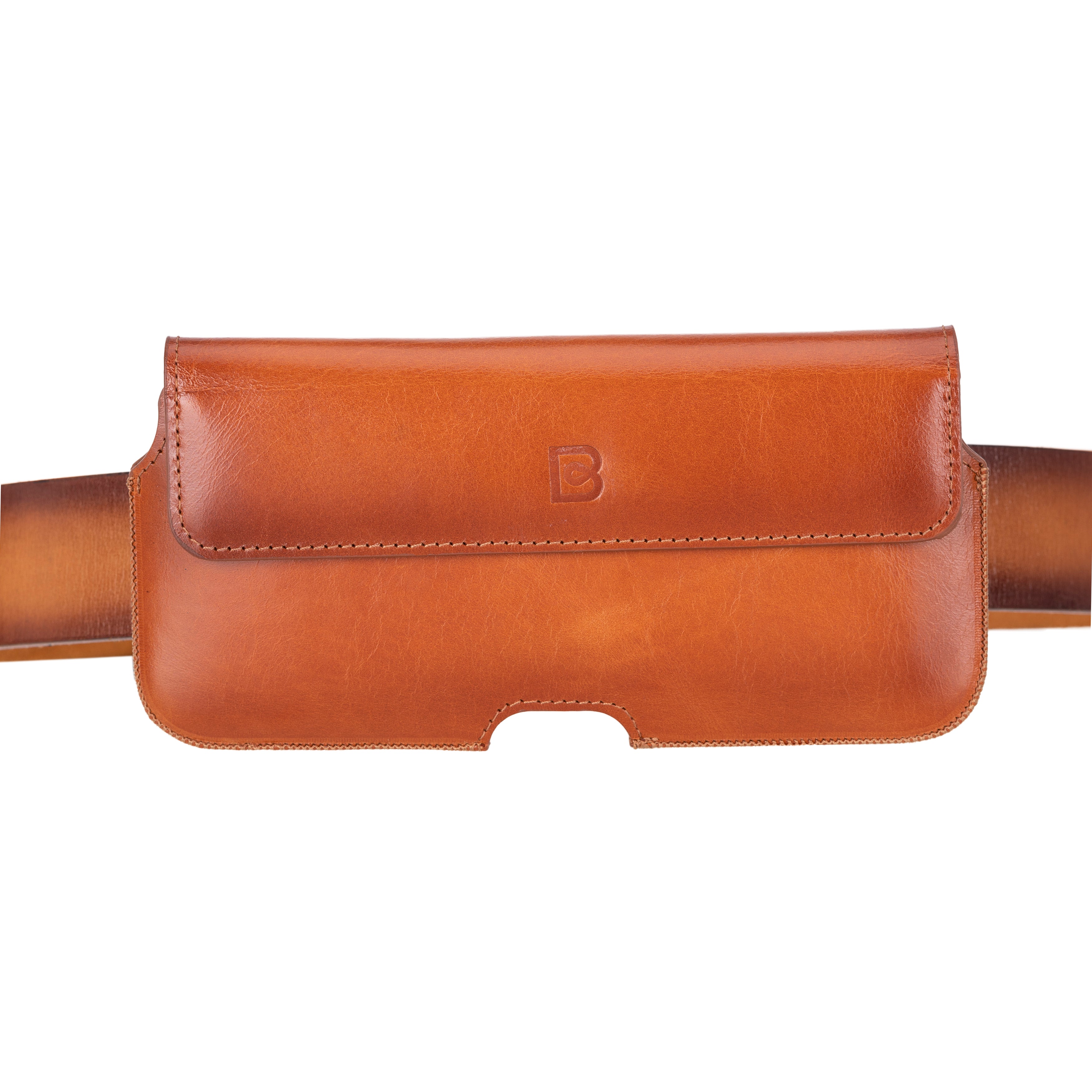 Aslant Belt iPhone 16 Pro Hakiki Deri Kılıf
