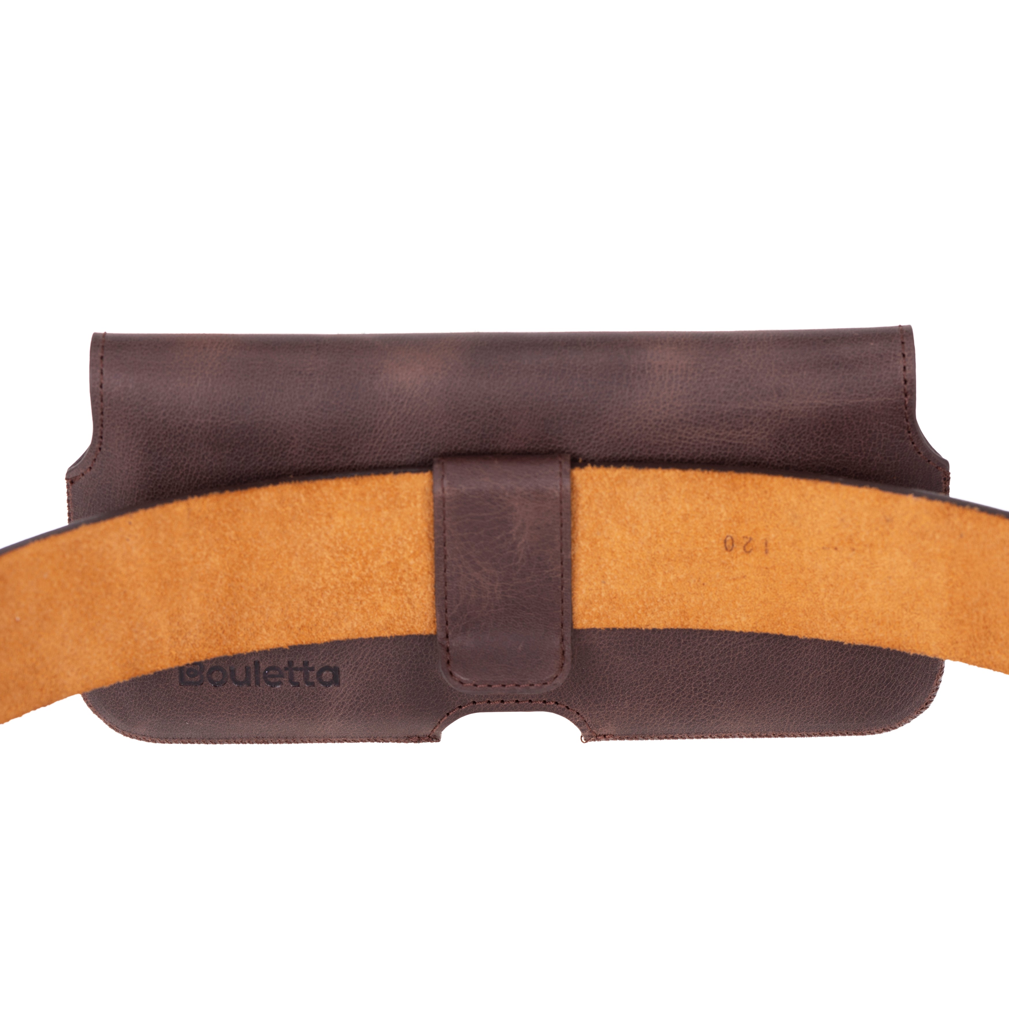 Aslant Belt iPhone 16 Pro Hakiki Deri Kılıf
