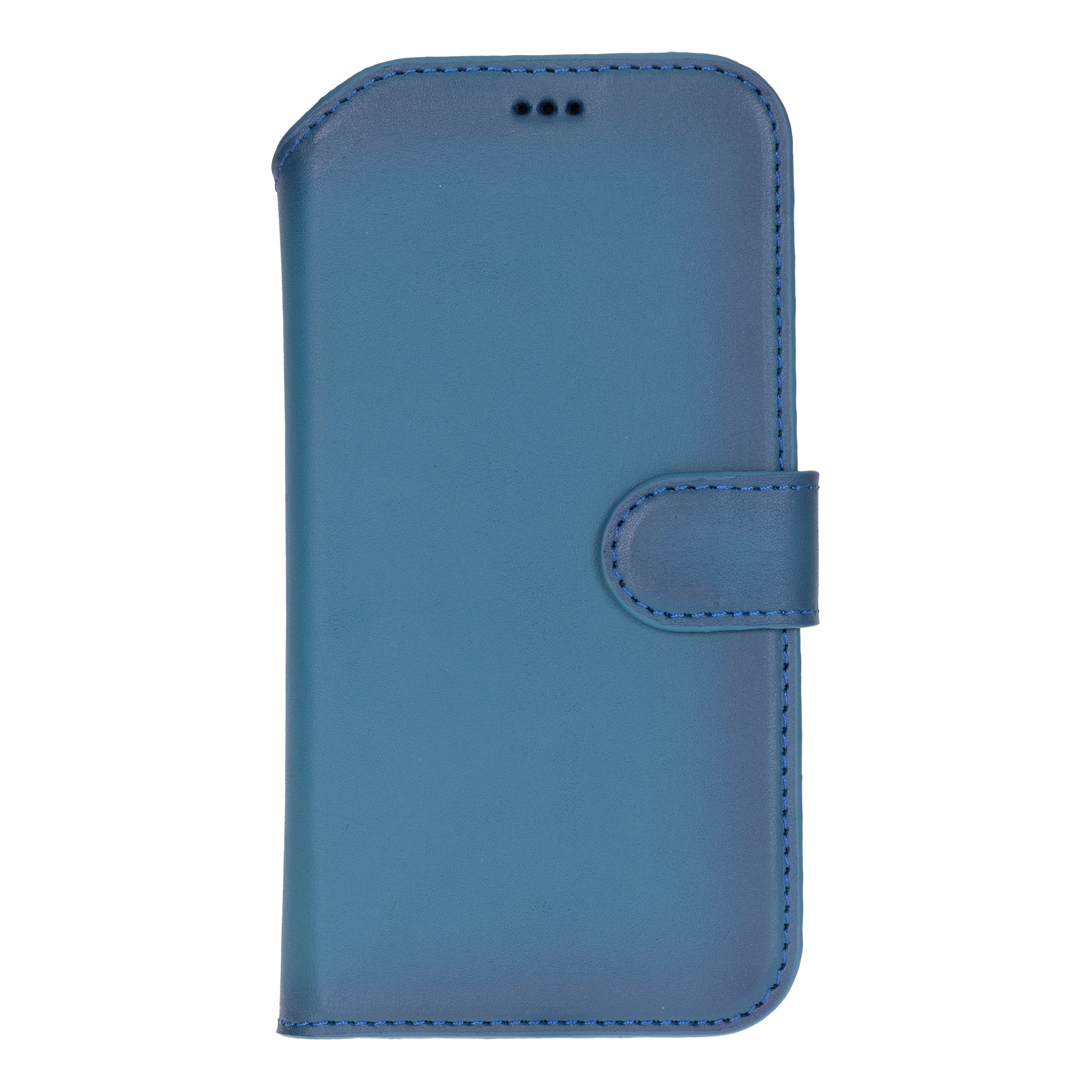 Magic iPhone 17 Air Detachable Genuine Leather Wallet Case