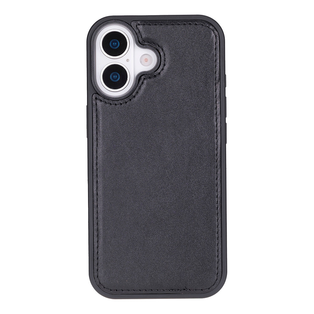 Magic iPhone 17 Genuine Leather Detachable Wallet Case
