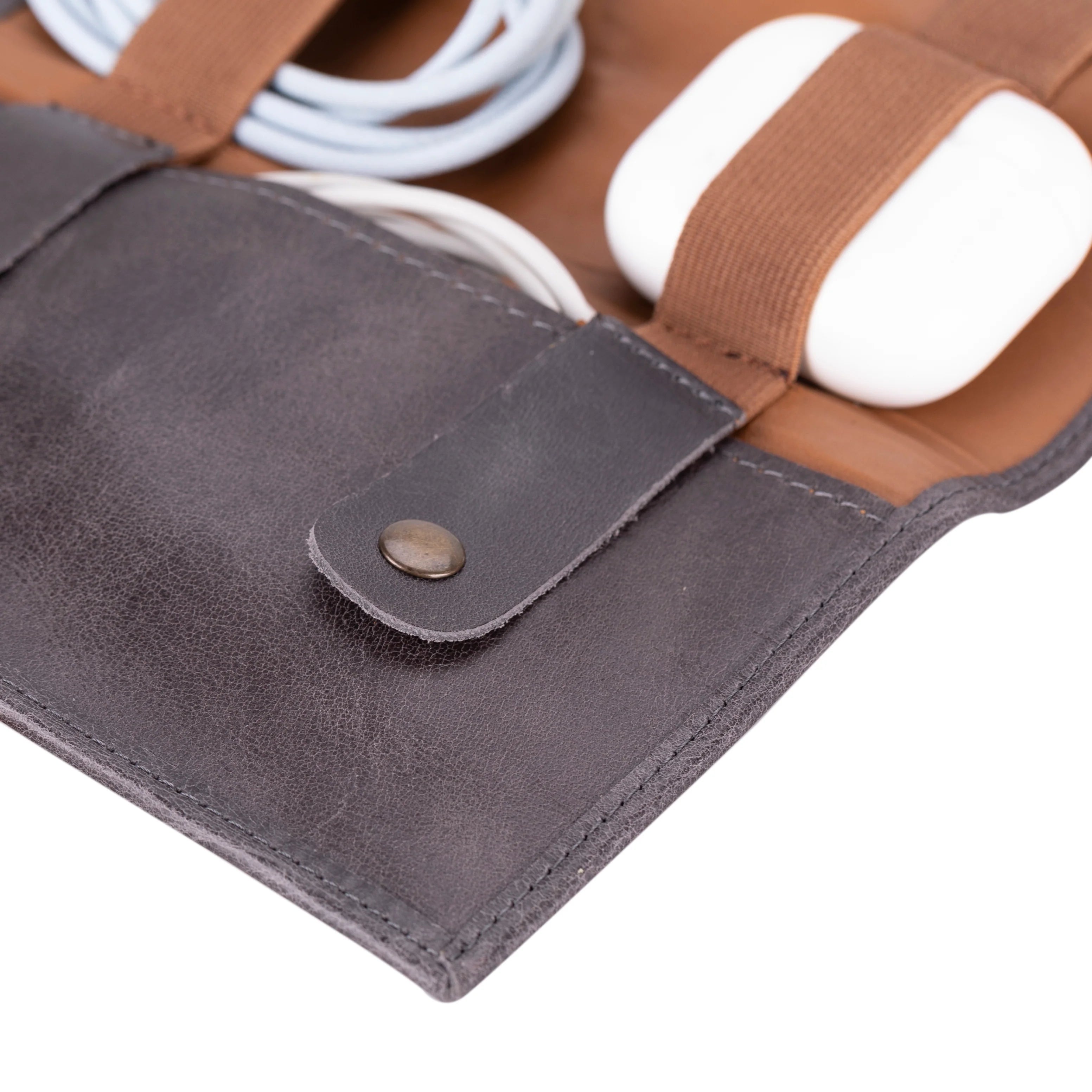 Cordian Genuine Leather Cable Organizer