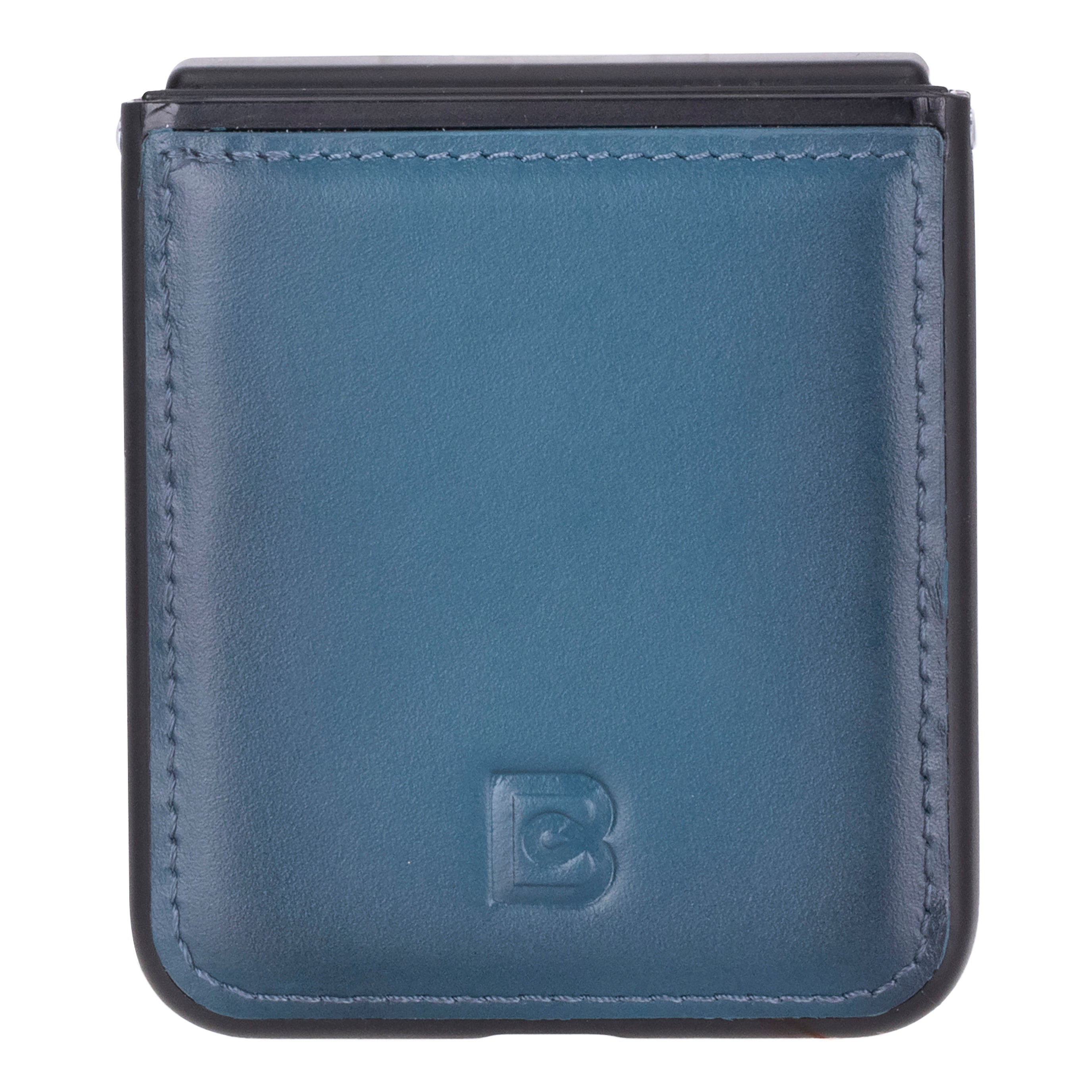 Flex Cover Genuine Leather Samsung Z Flip 6 Case