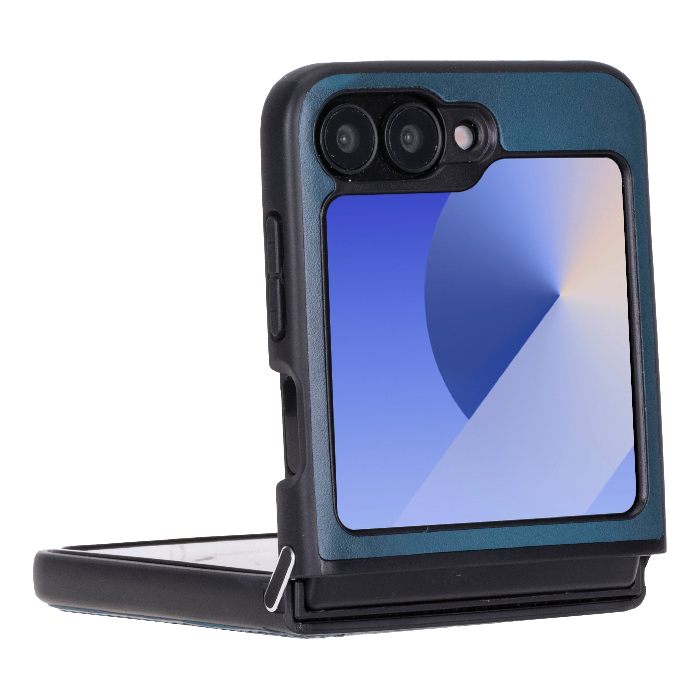 Flex Cover Genuine Leather Samsung Z Flip 6 Case