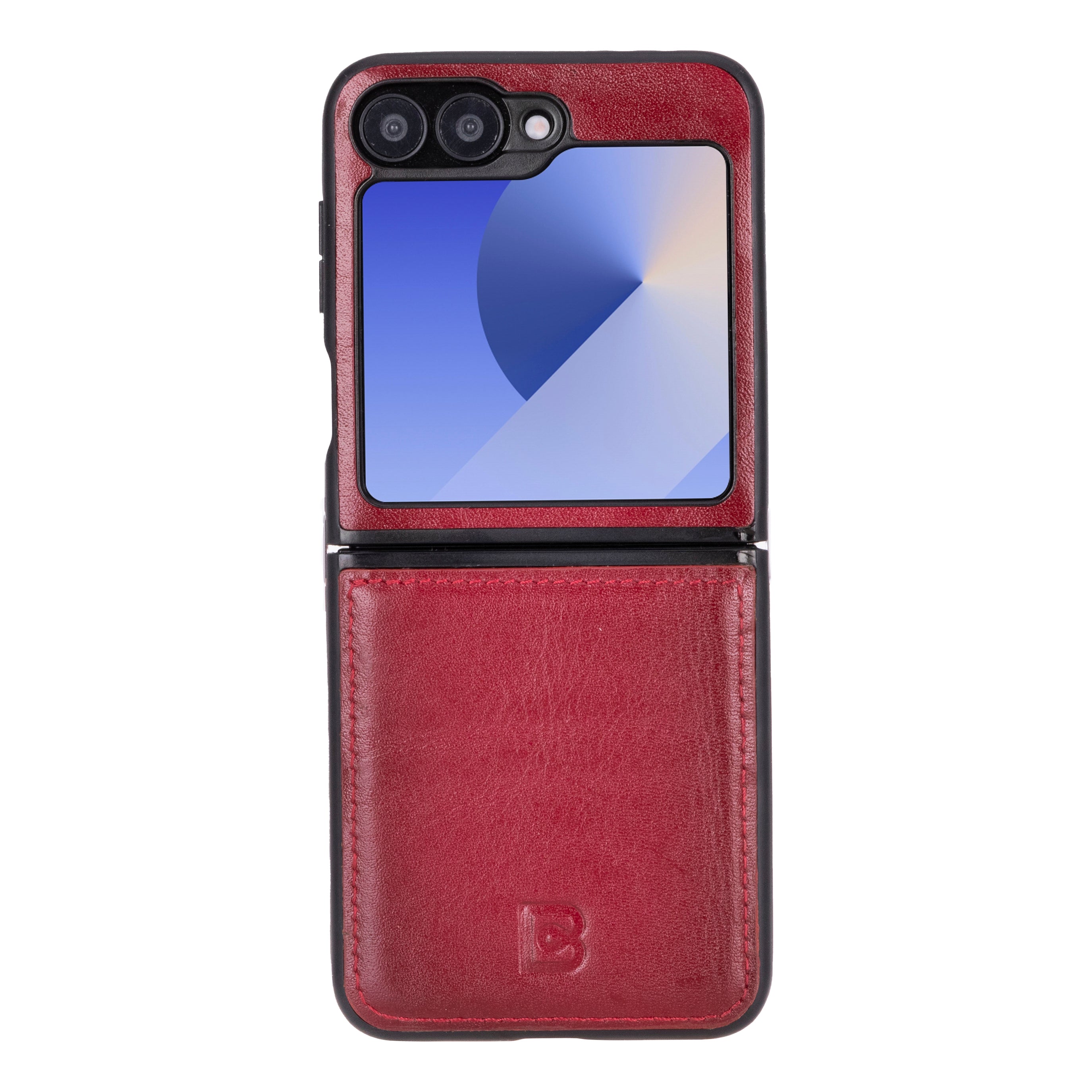 Flex Cover Genuine Leather Samsung Z Flip 6 Case