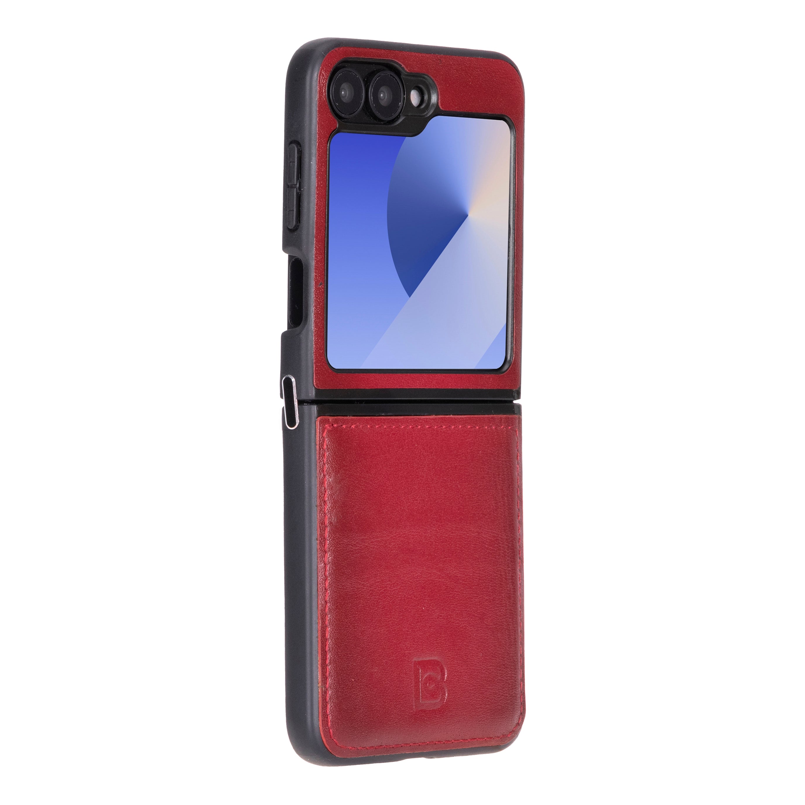 Flex Cover Genuine Leather Samsung Z Flip 6 Case