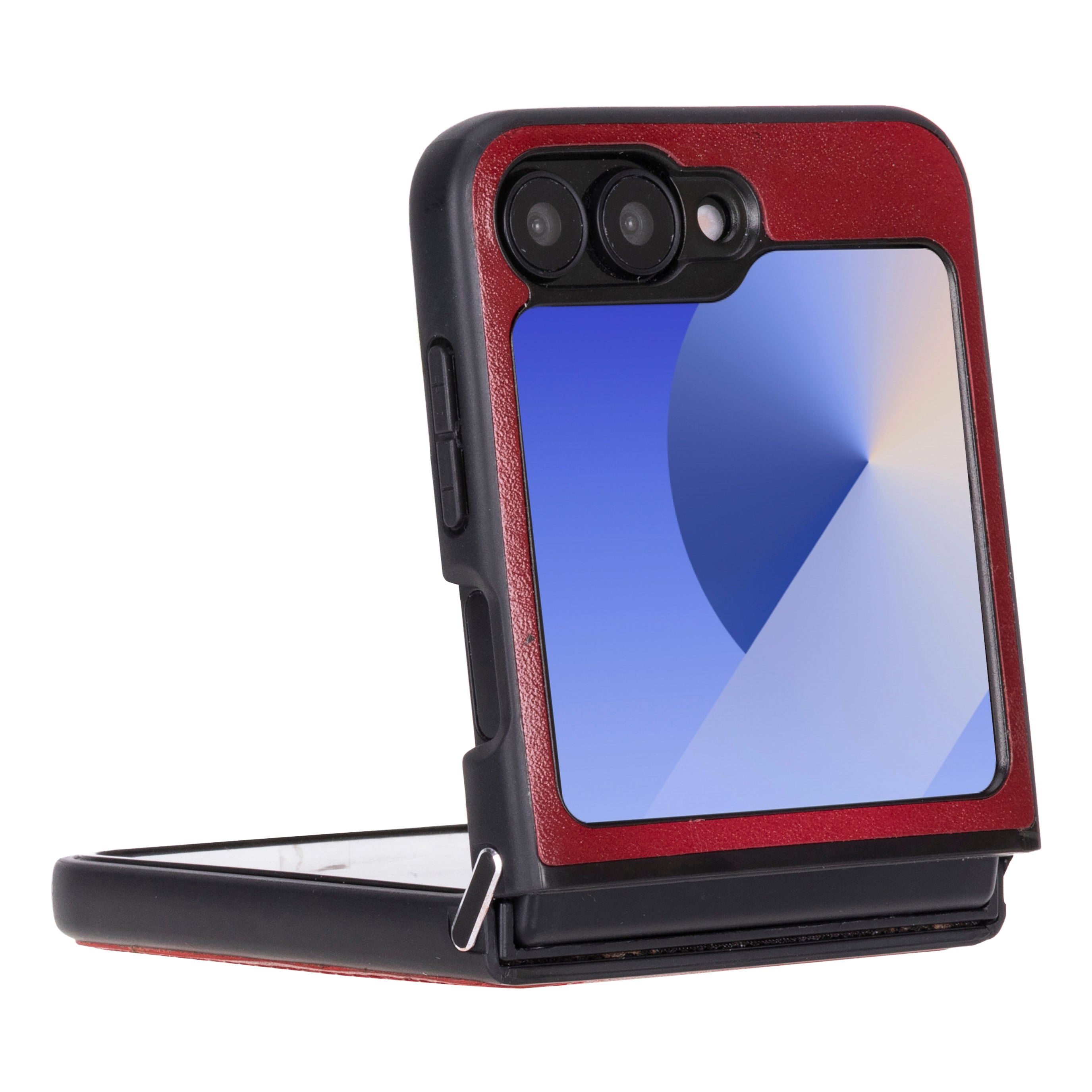 Flex Cover Genuine Leather Samsung Z Flip 6 Case