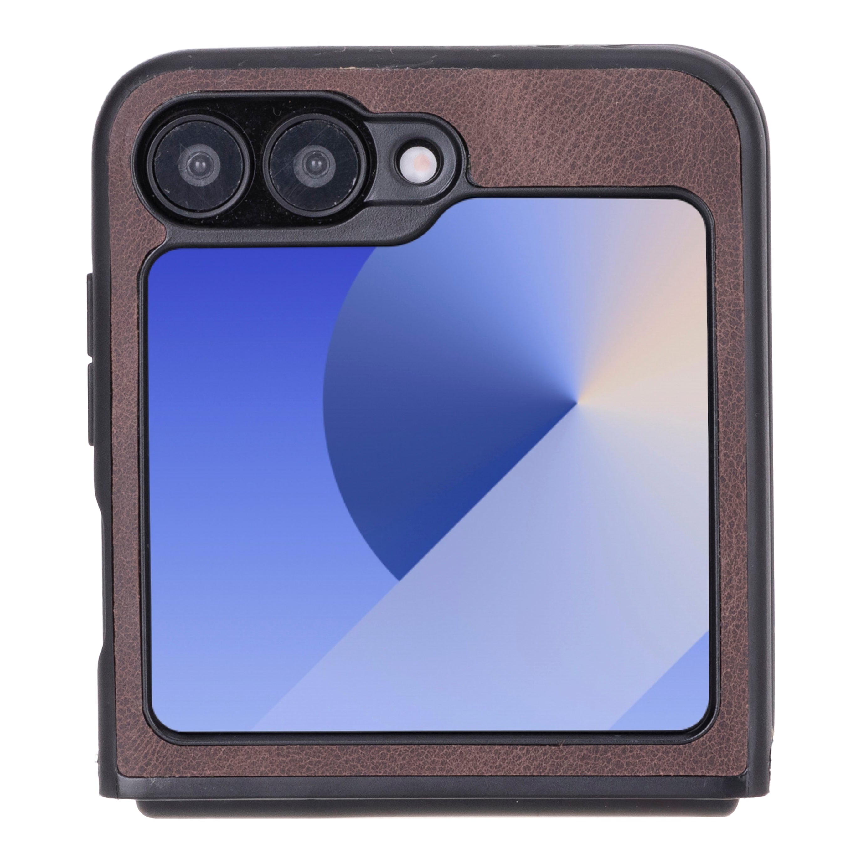 Flex Cover Genuine Leather Samsung Z Flip 6 Case