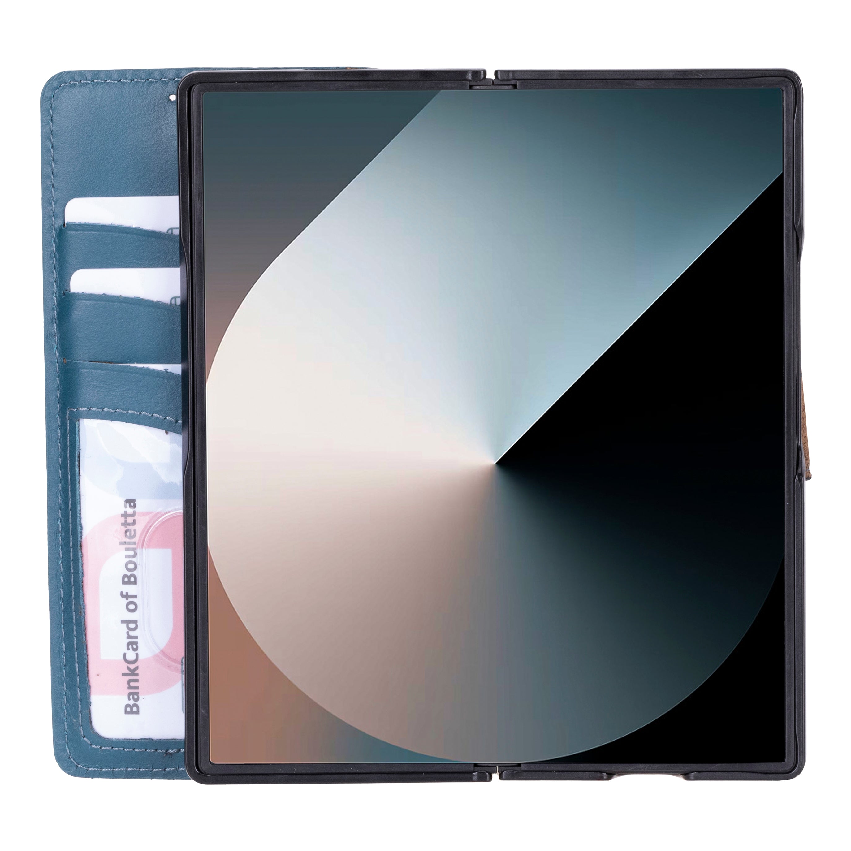 Wallet ID Samsung Galaxy Z Fold 6 Genuine Leather Folio Case