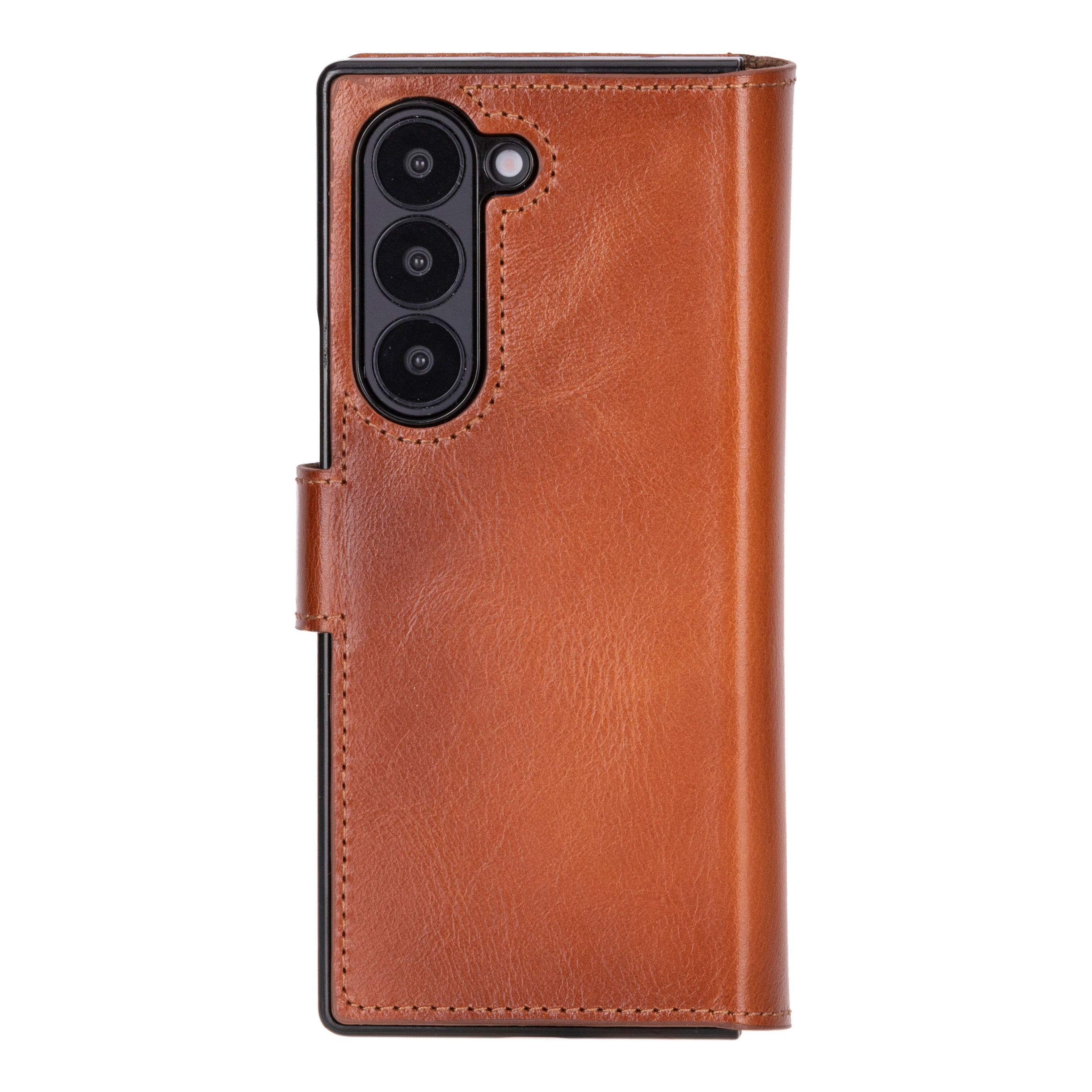 Wallet ID Samsung Galaxy Z Fold 6 Genuine Leather Folio Case