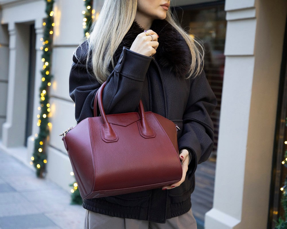 Lorenza Genuine Leather Women's Bag, Medium