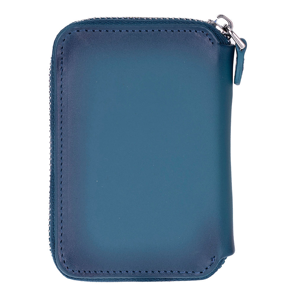 Elvis Genuine Leather Zipper Wallet