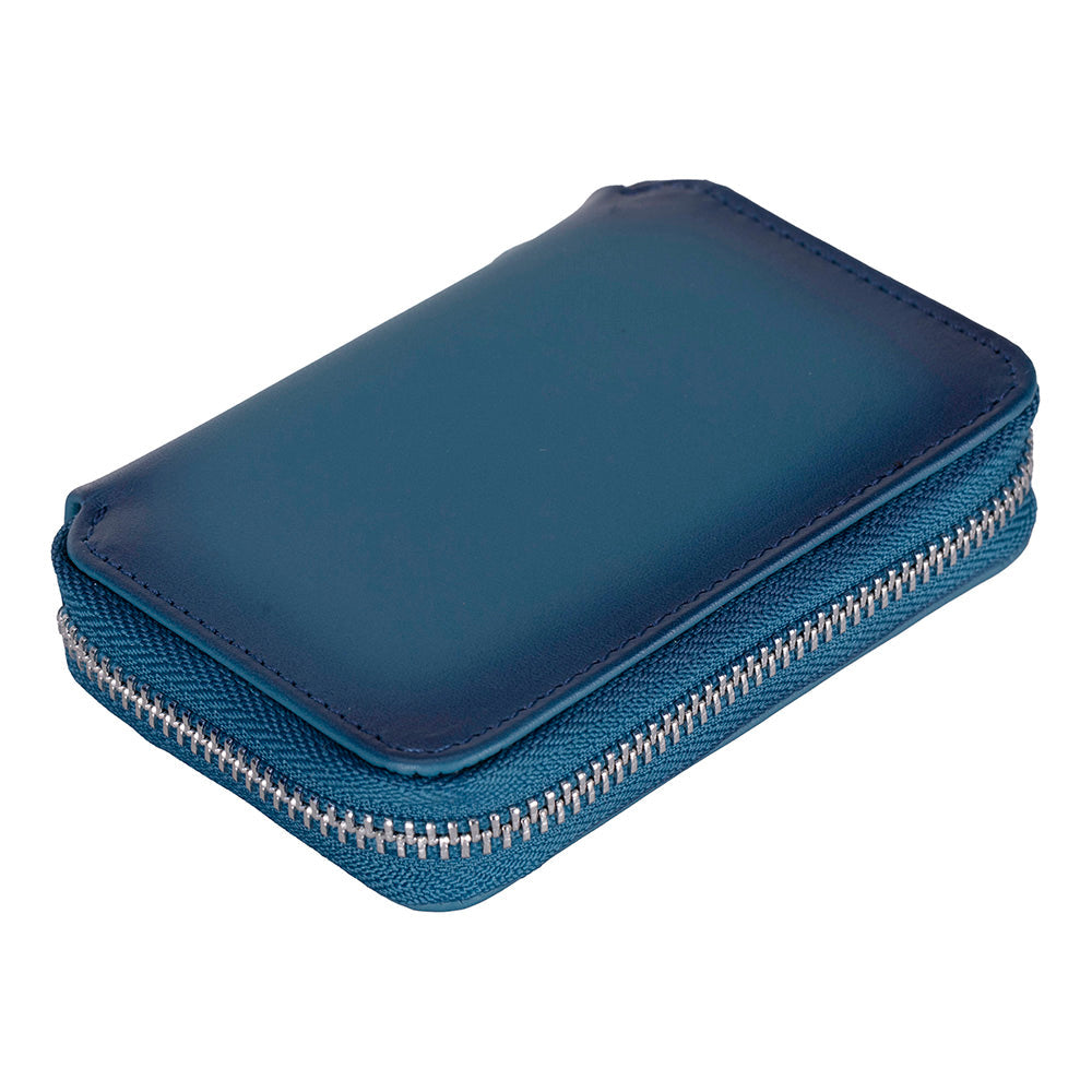 Elvis Genuine Leather Zipper Wallet