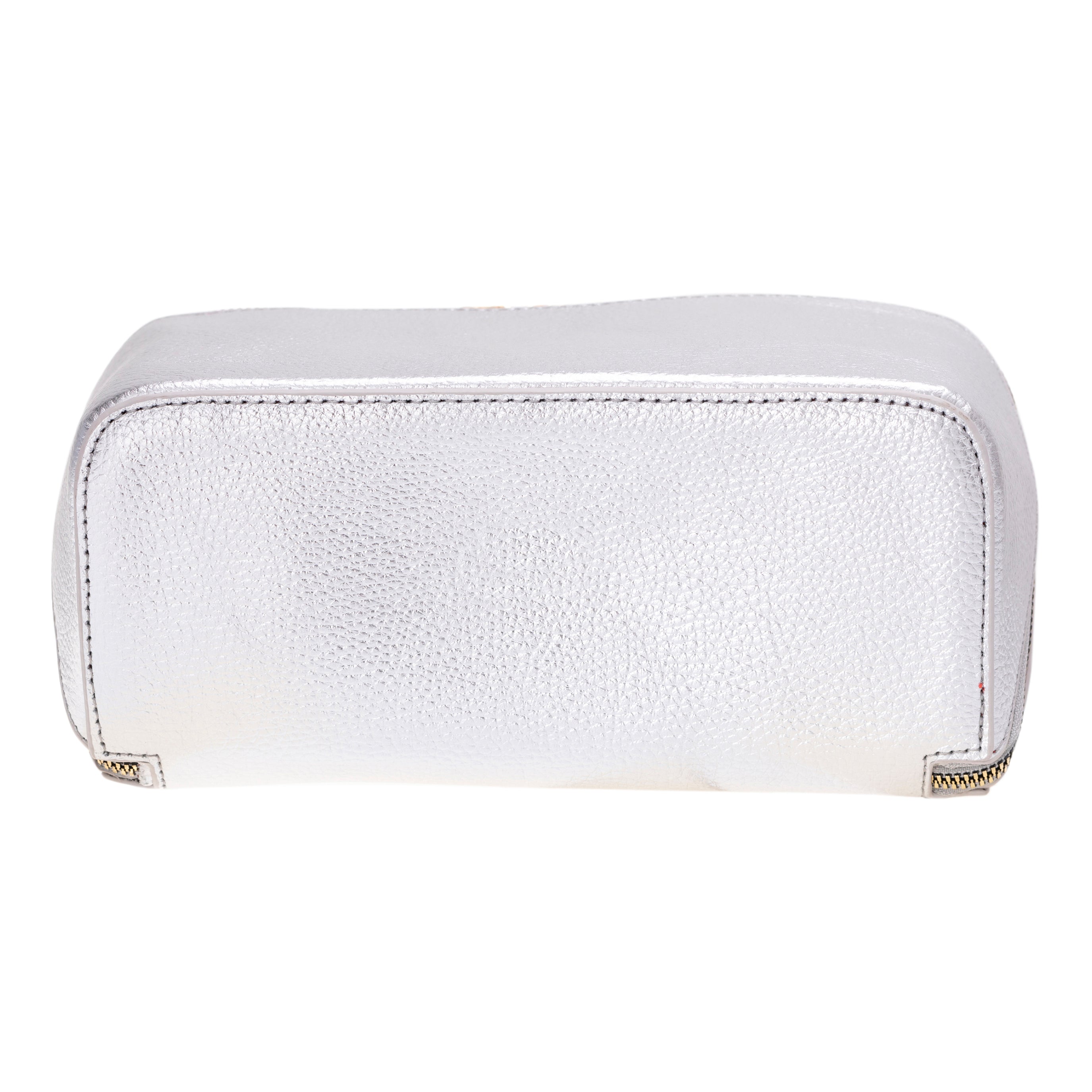 Ella Genuine Leather Makeup Bag