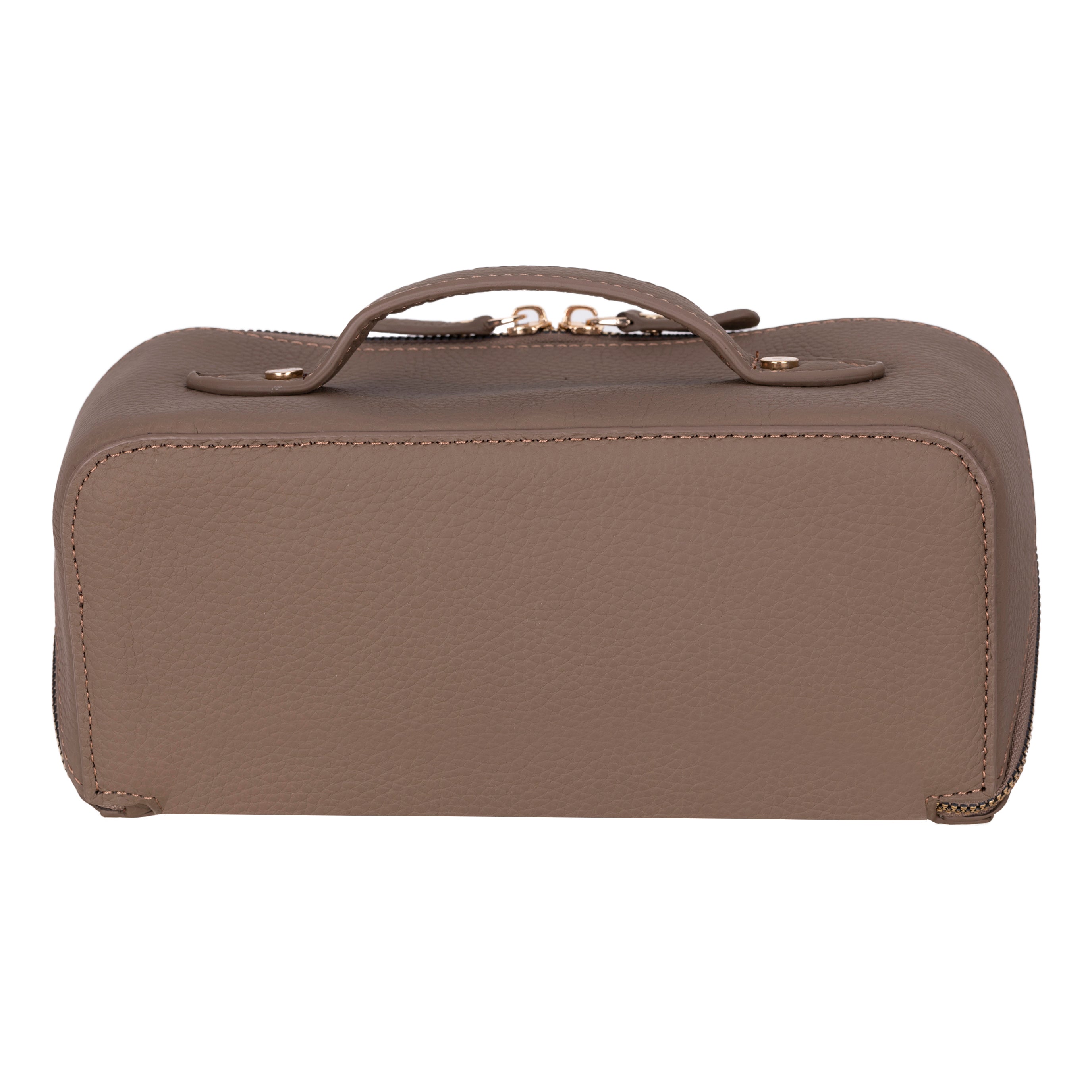 Ella Genuine Leather Makeup Bag