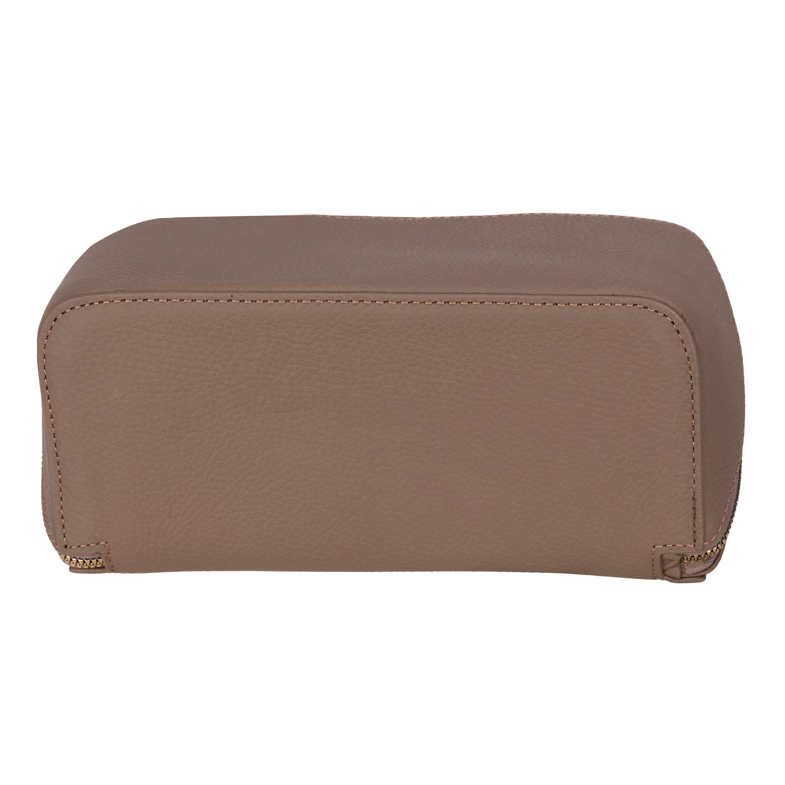 Ella Genuine Leather Makeup Bag