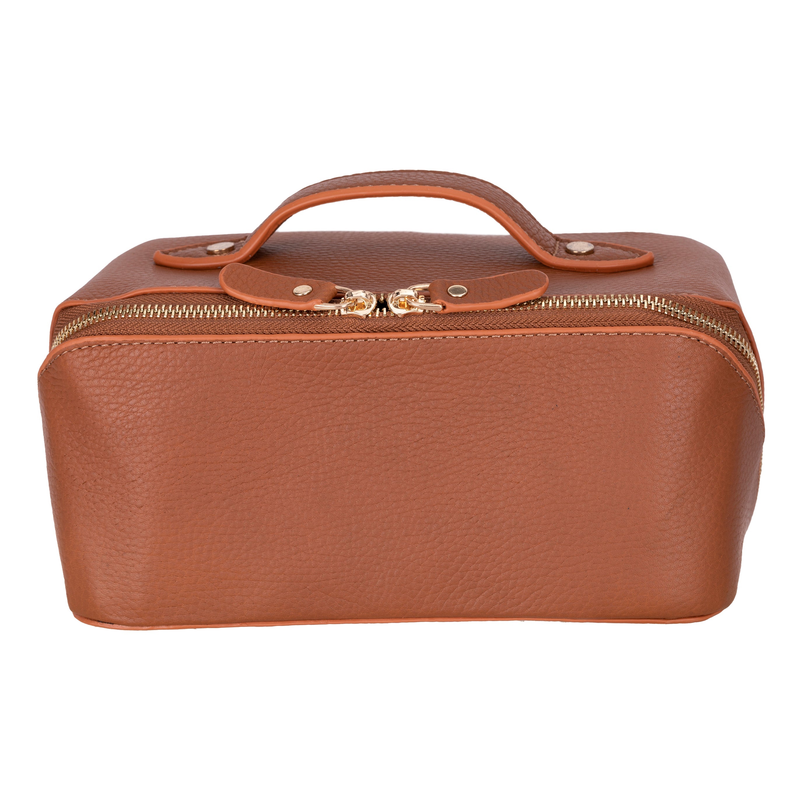 Ella Genuine Leather Makeup Bag
