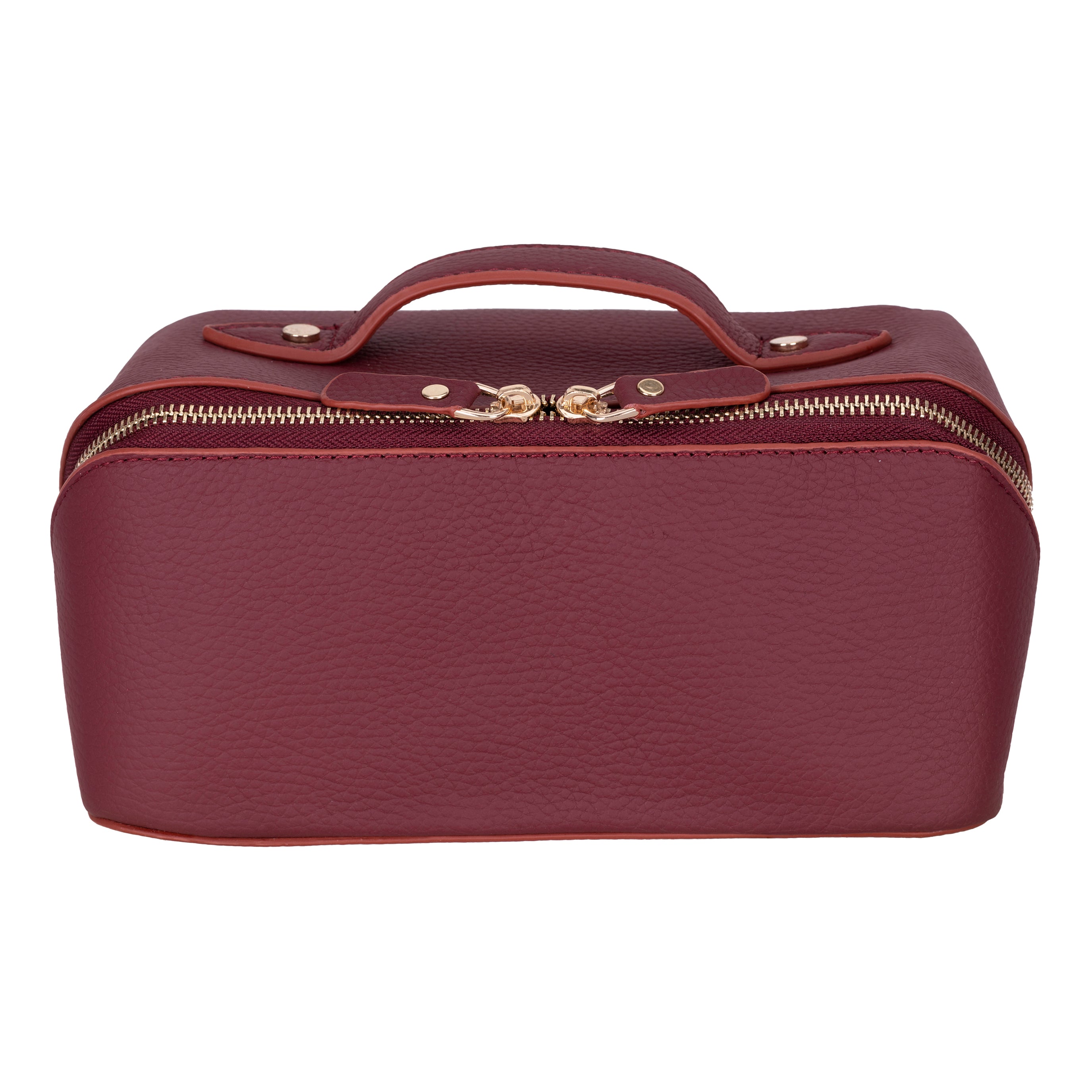 Ella Genuine Leather Makeup Bag