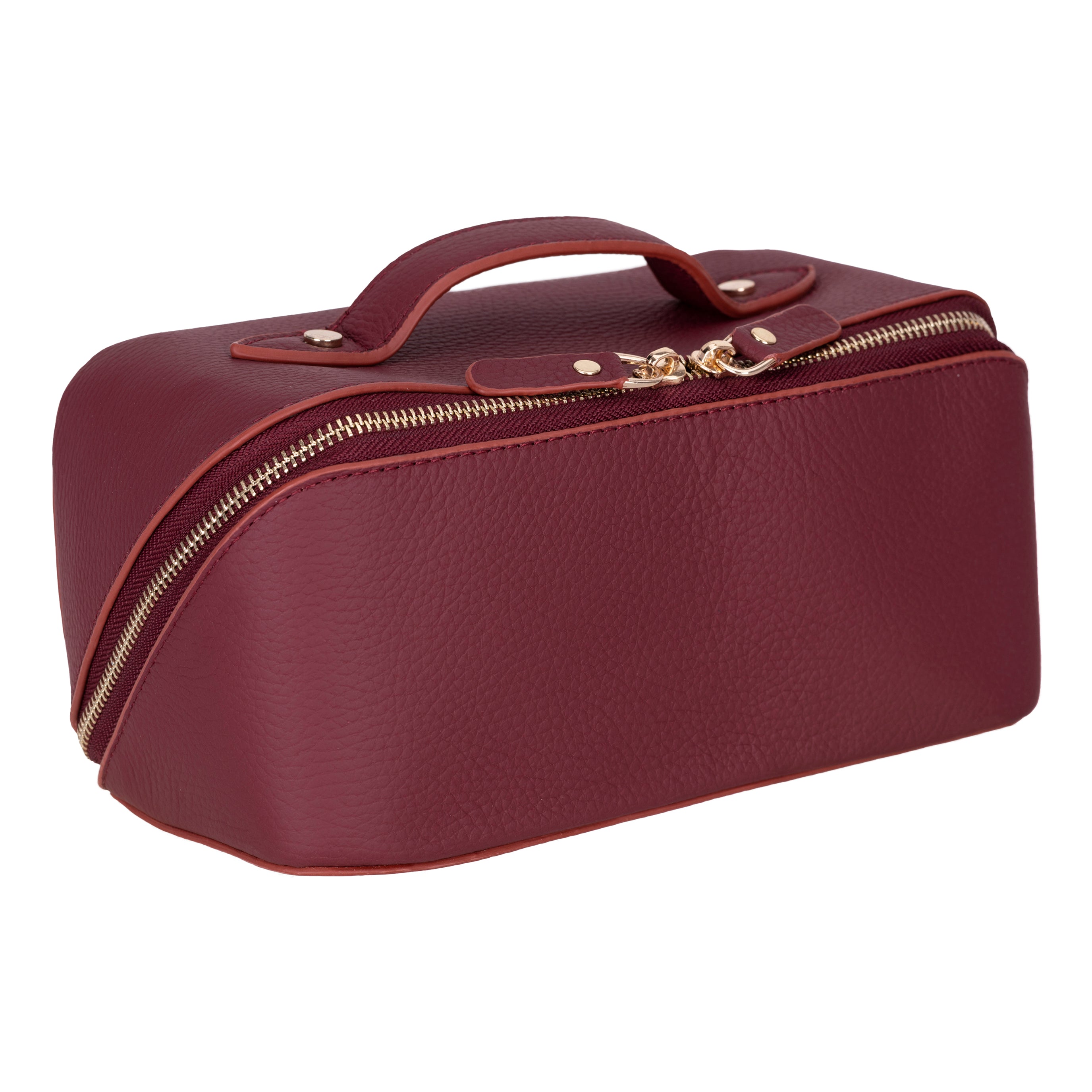 Ella Genuine Leather Makeup Bag
