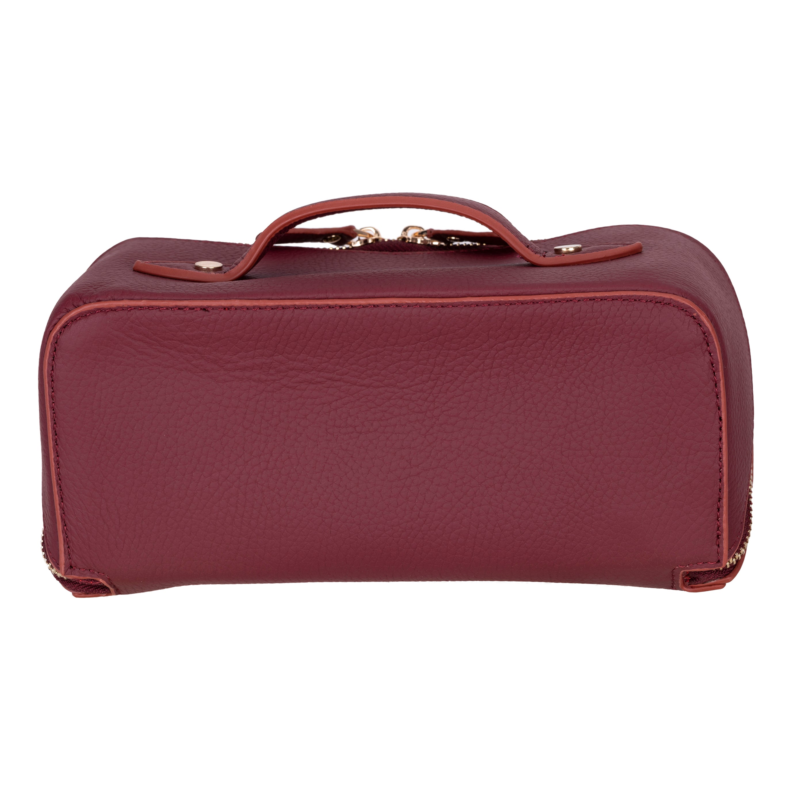 Ella Genuine Leather Makeup Bag