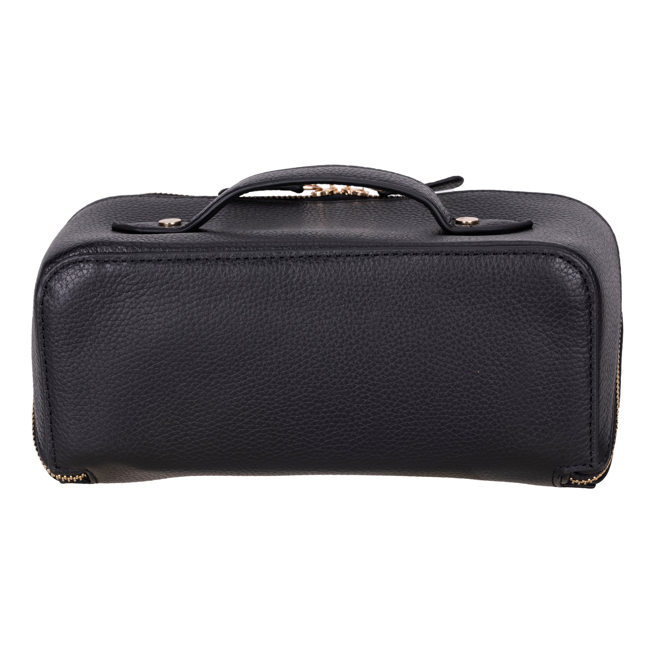 Ella Genuine Leather Makeup Bag