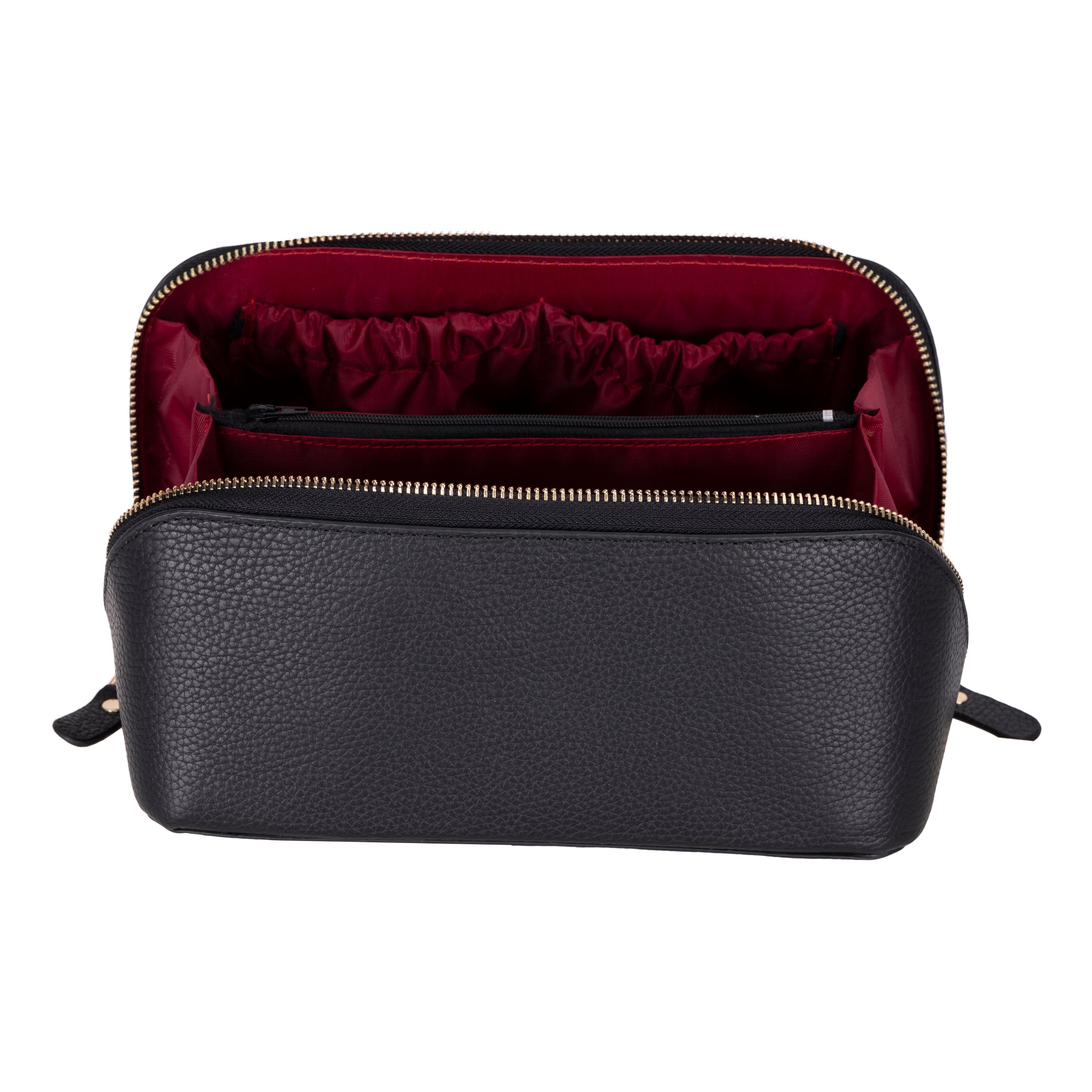 Ella Genuine Leather Makeup Bag