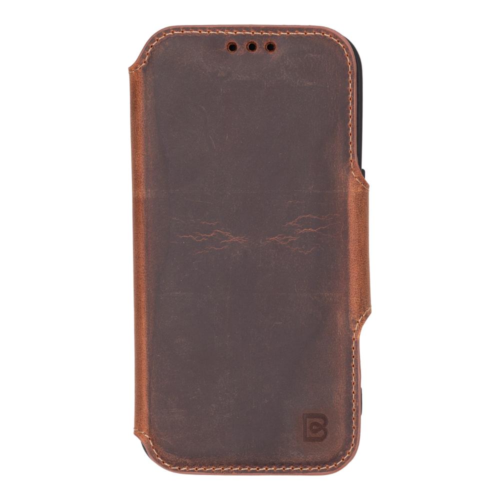 Infinix iPhone 16 Pro Max Genuine Leather Folio Case