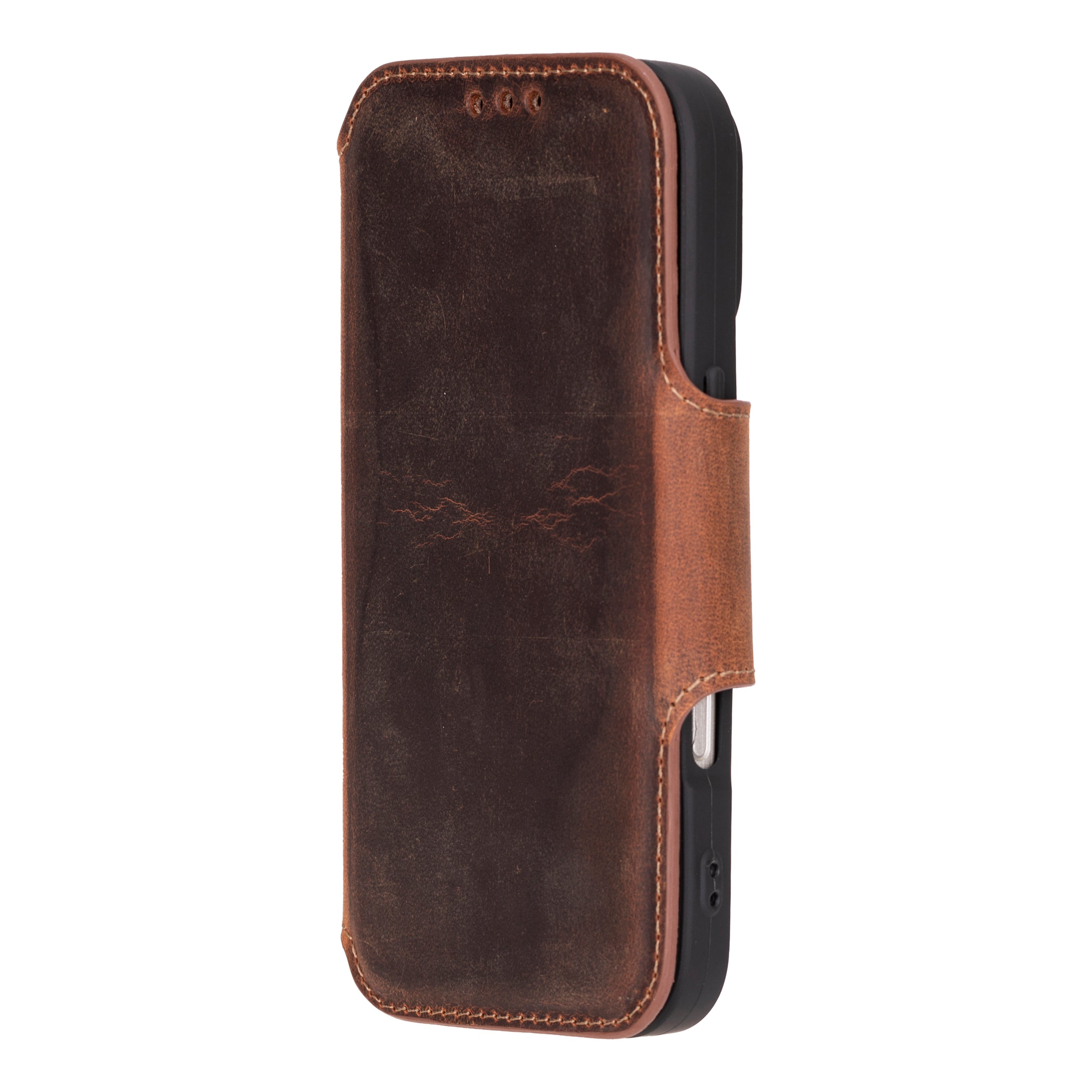Firenze iPhone 16 Pro Genuine Leather Folio Case